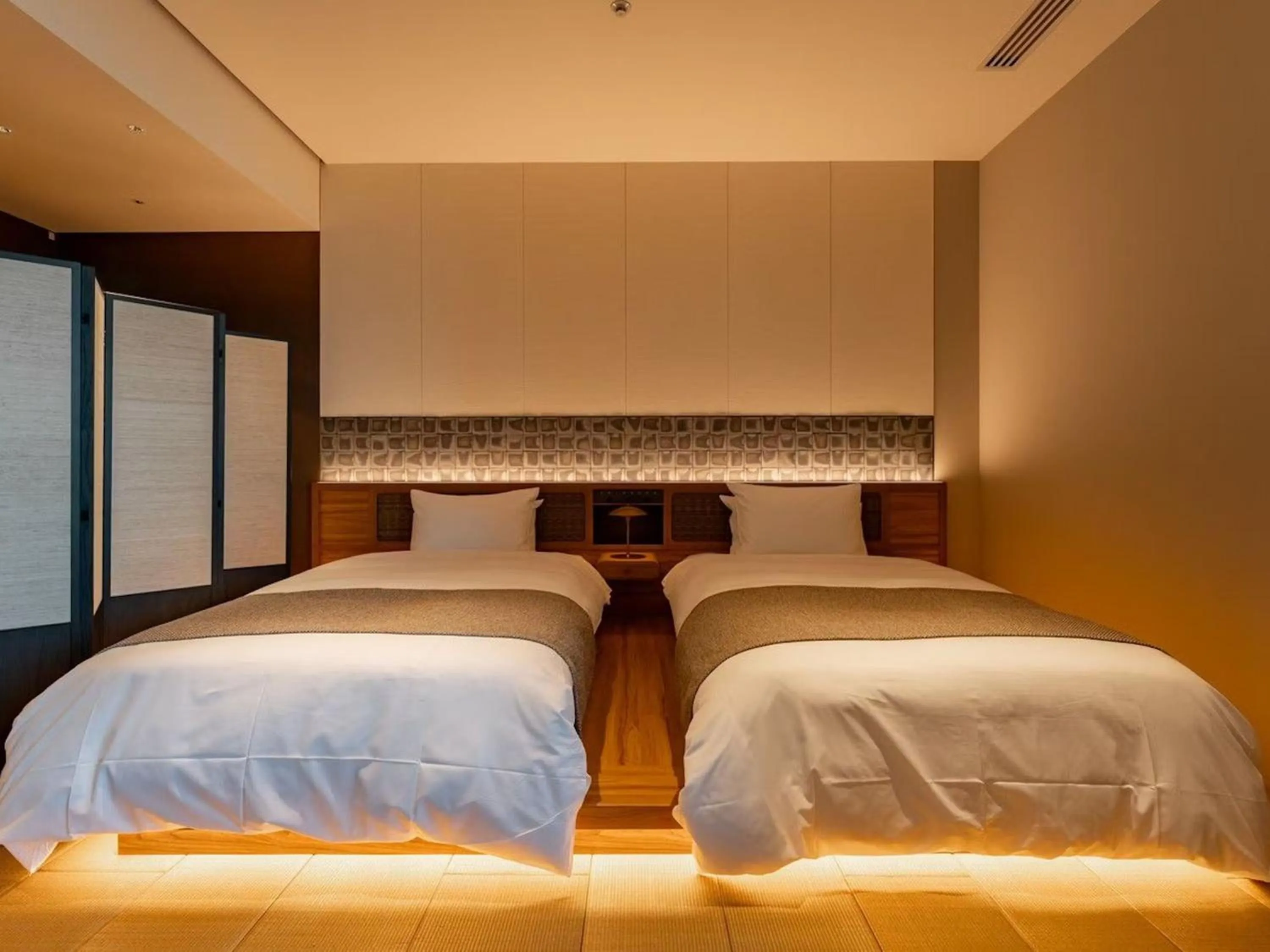 Photo of the whole room, Bed in GREENITY IWATA