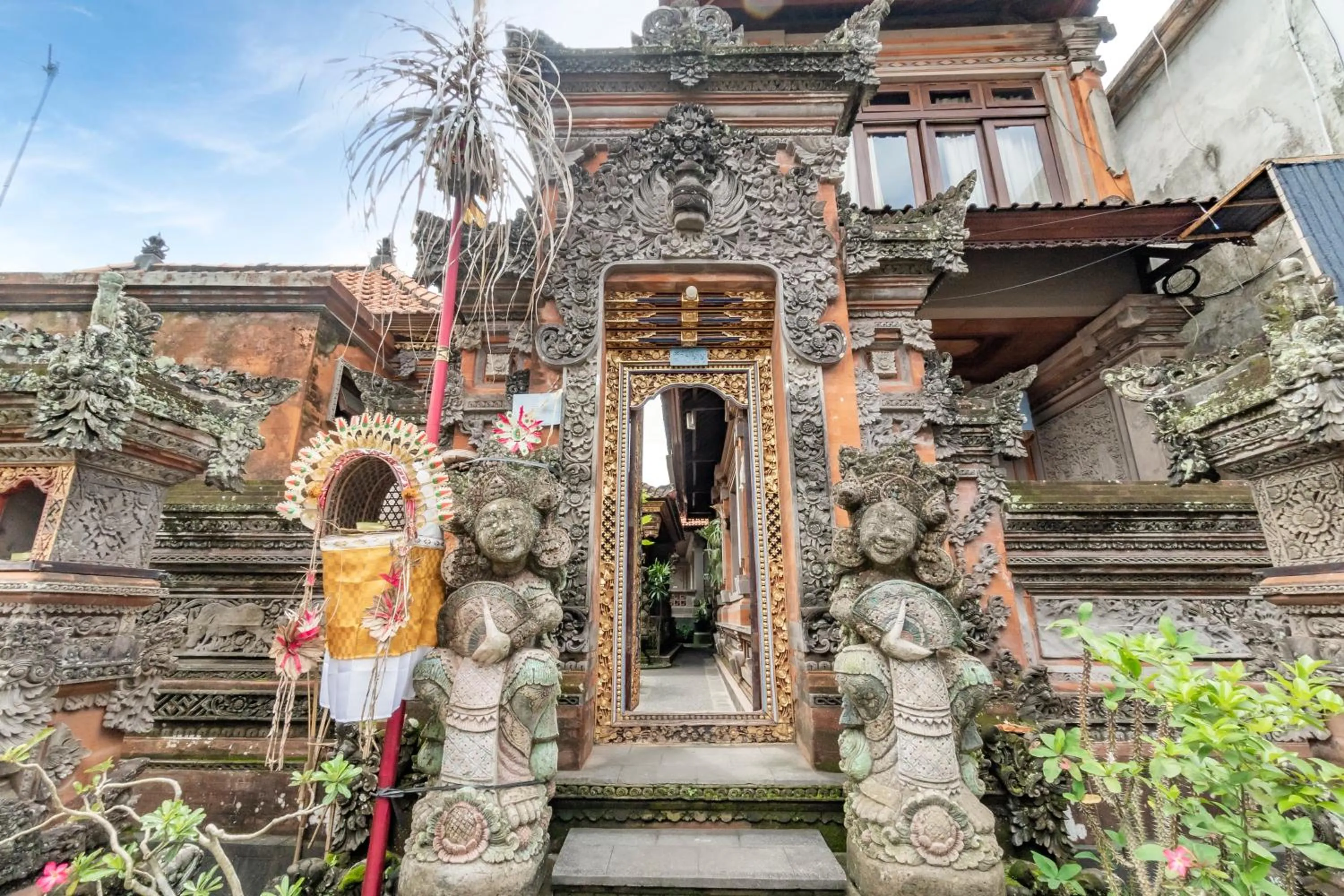 Facade/entrance in Indra Homestay Ubud by Luxury Degree
