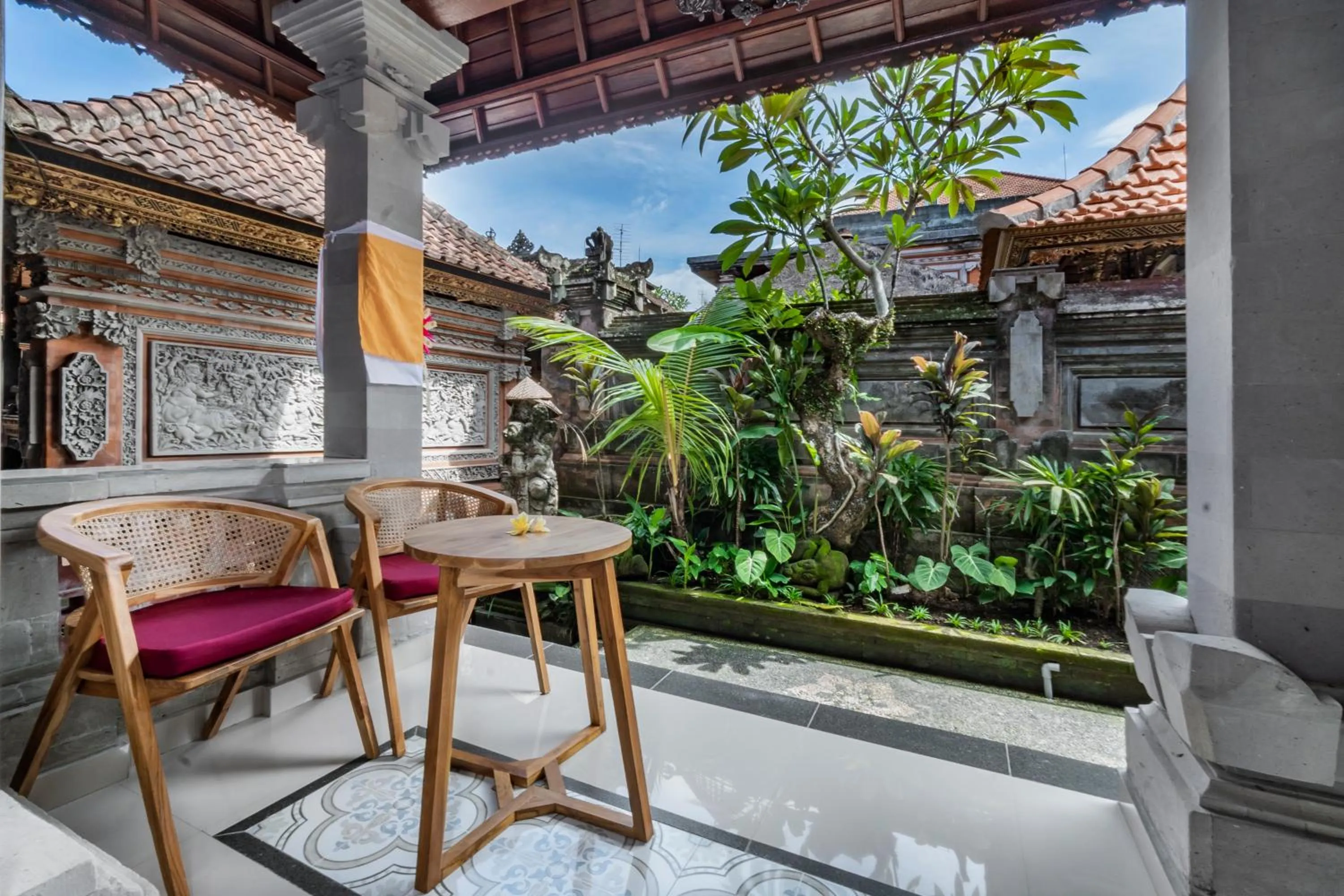 Balcony/Terrace in Indra Homestay Ubud by Luxury Degree