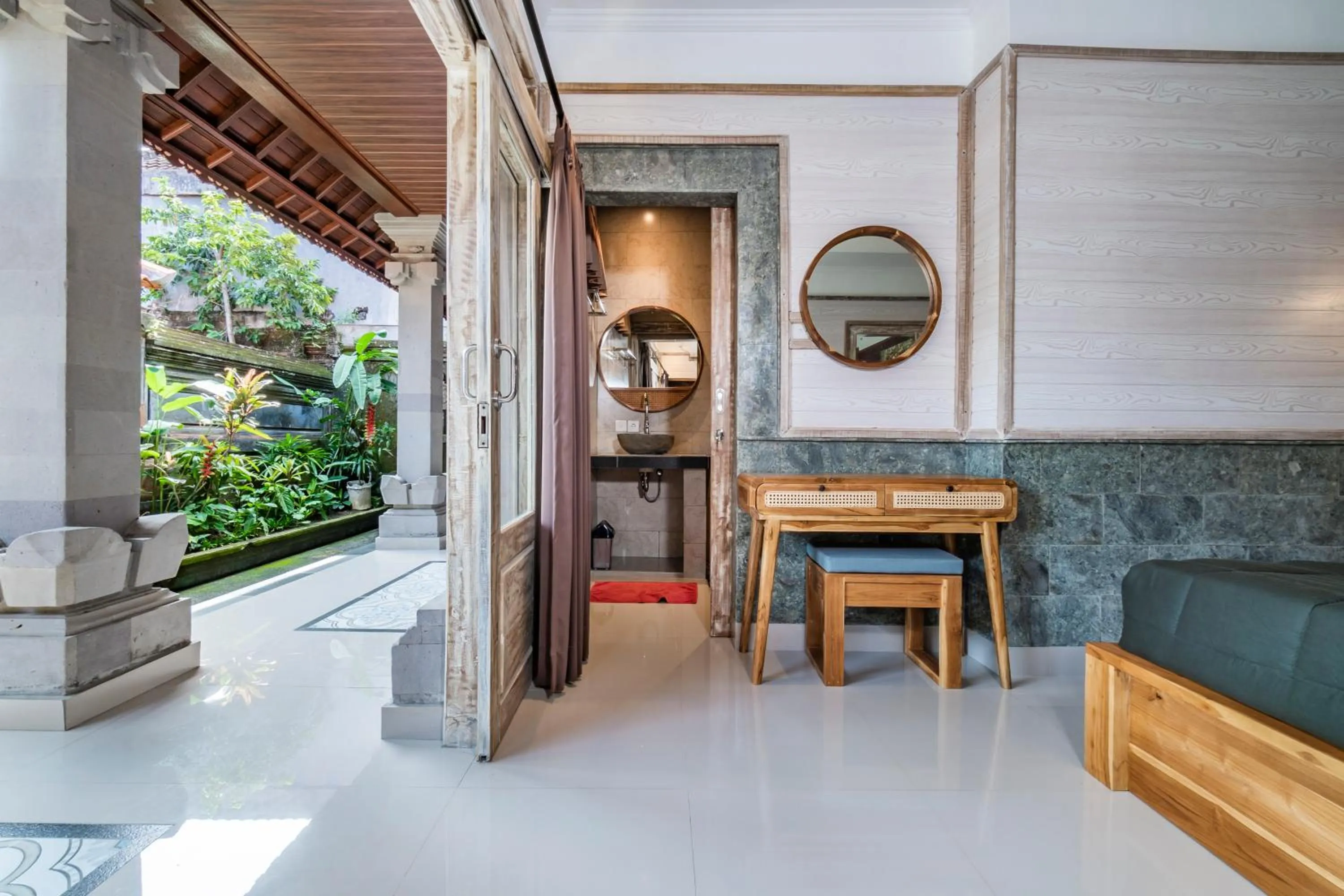 Bed in Indra Homestay Ubud by Luxury Degree