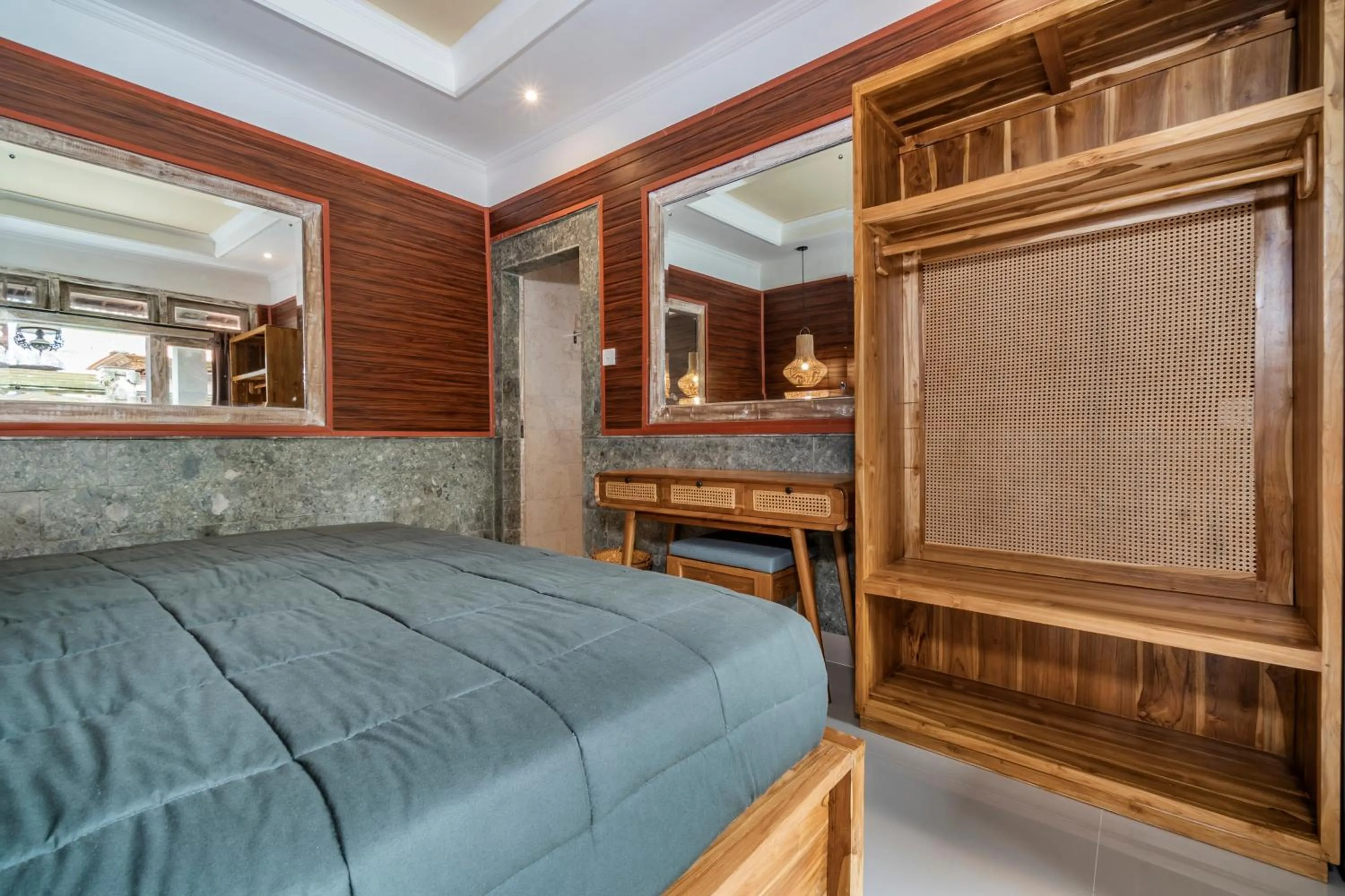 Bed in Indra Homestay Ubud by Luxury Degree