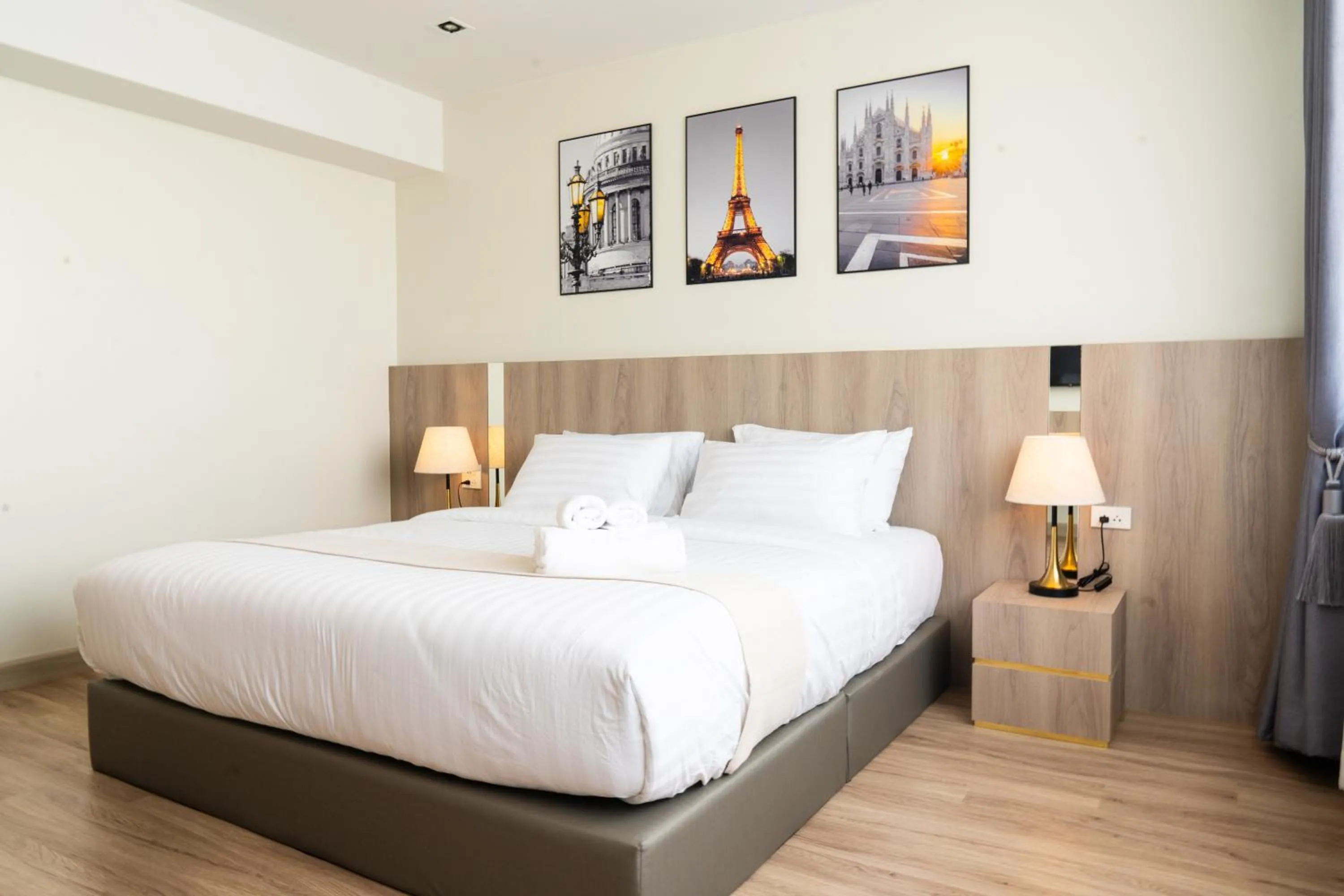 Bed in indigo Hotel Hatyai