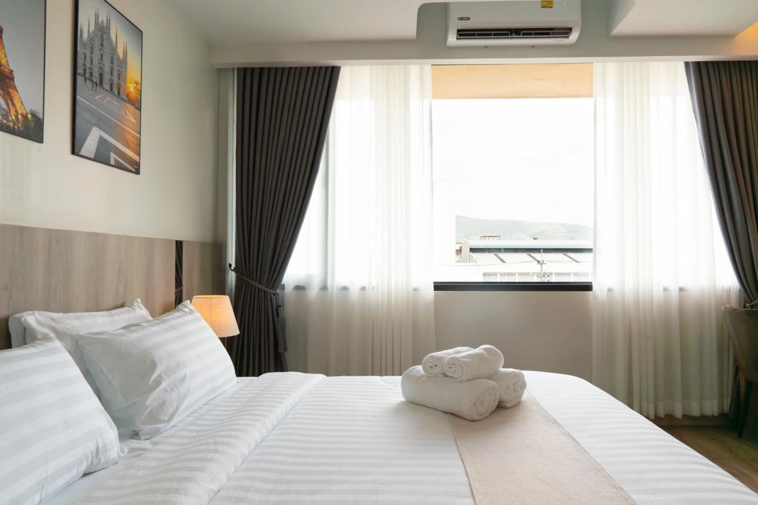 Bedroom, Bed in indigo Hotel Hatyai