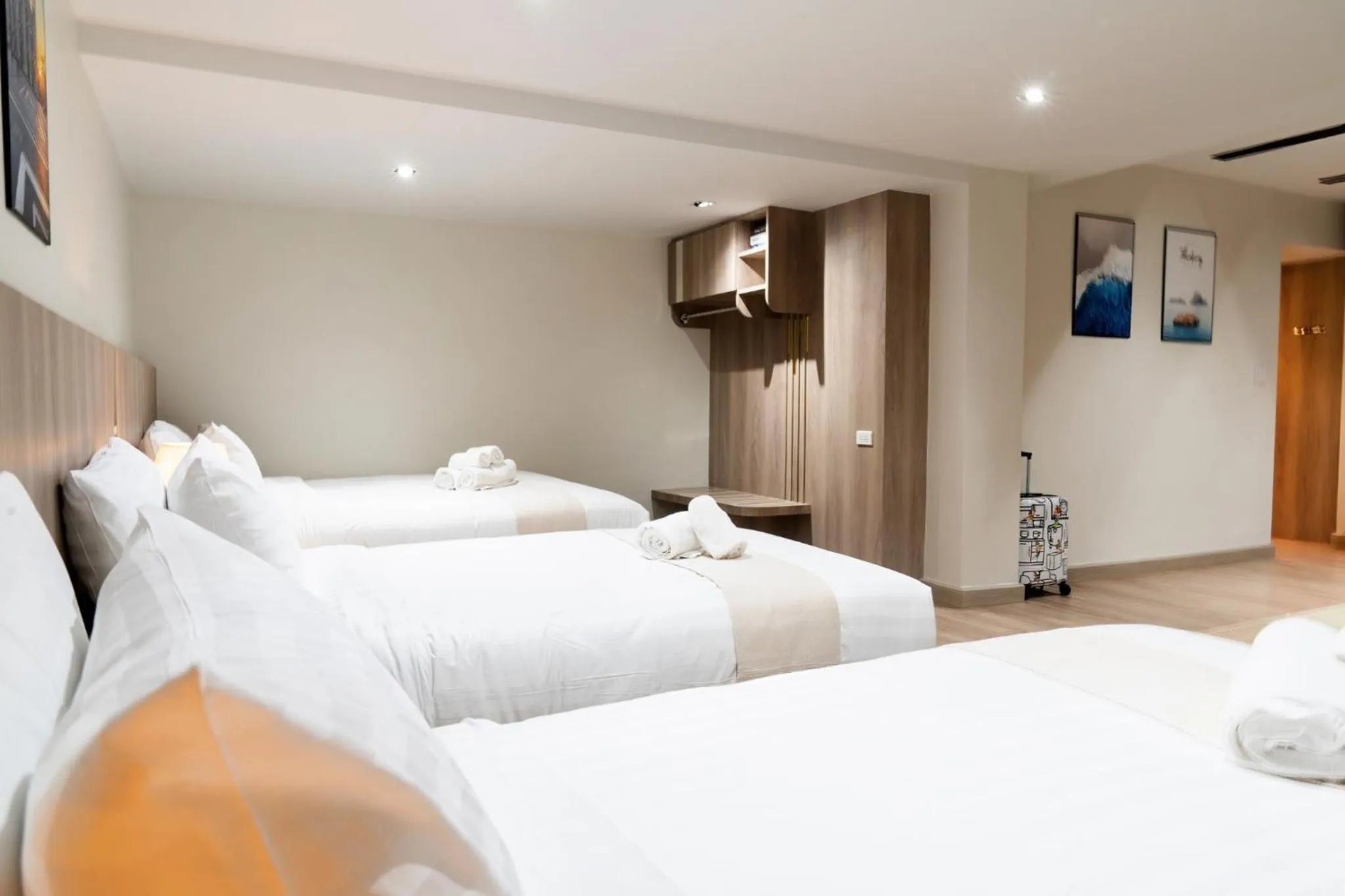 Bed in indigo Hotel Hatyai