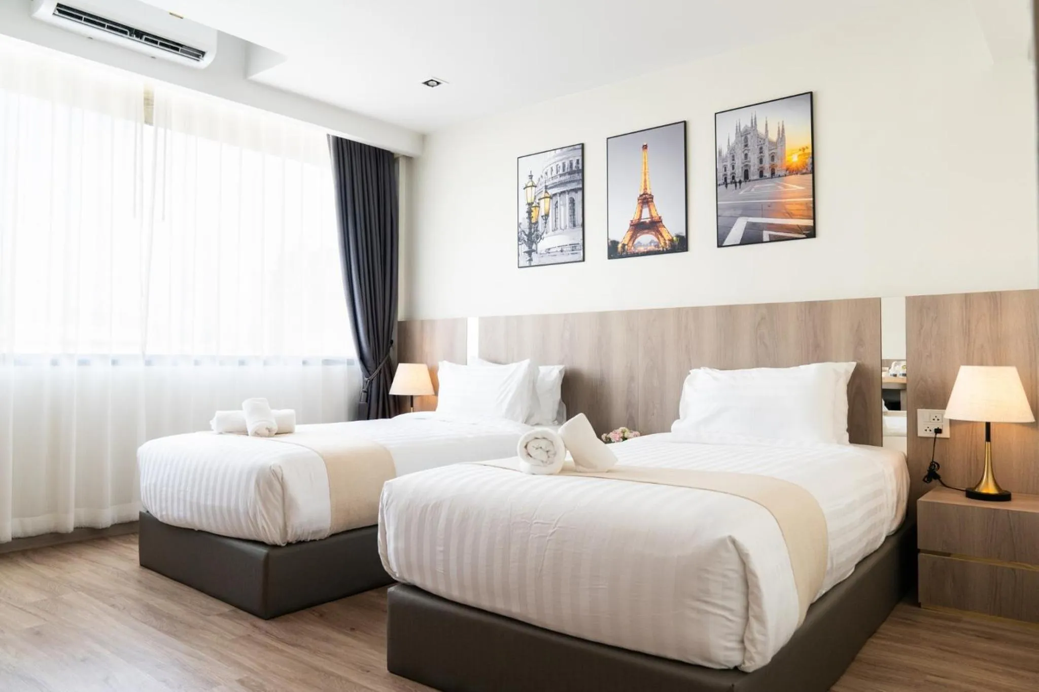 Bed in indigo Hotel Hatyai