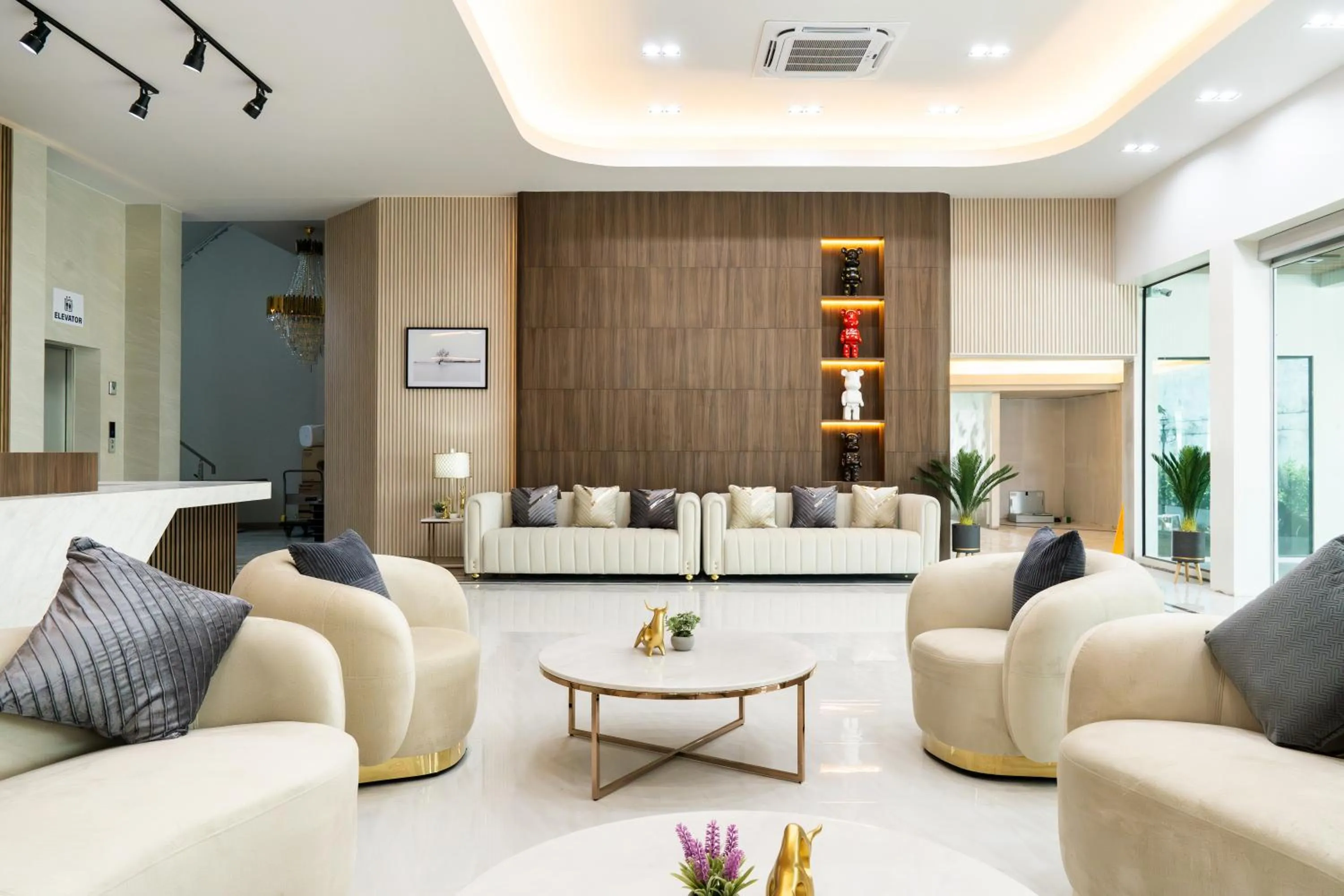 Lobby or reception in indigo Hotel Hatyai