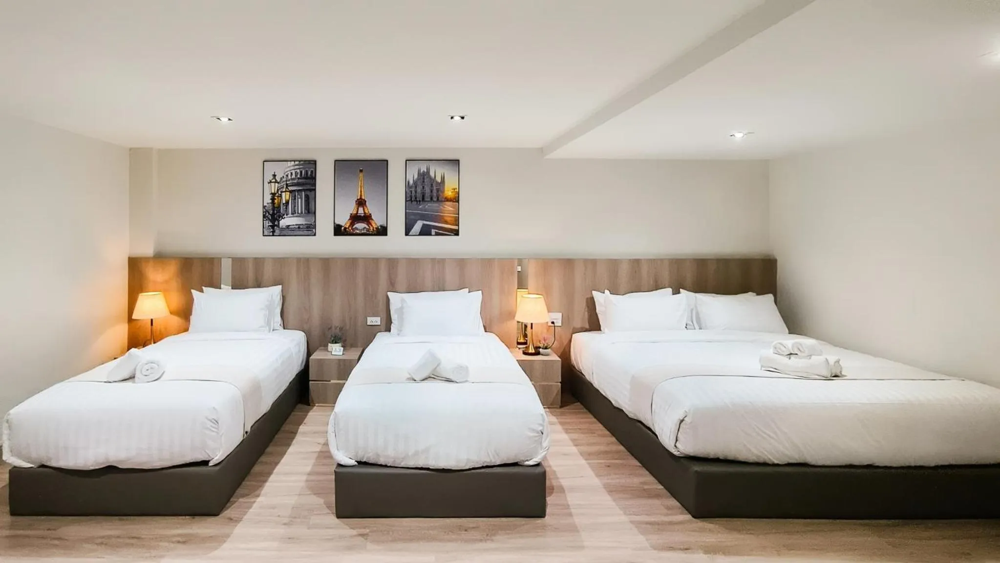 Bed in indigo Hotel Hatyai