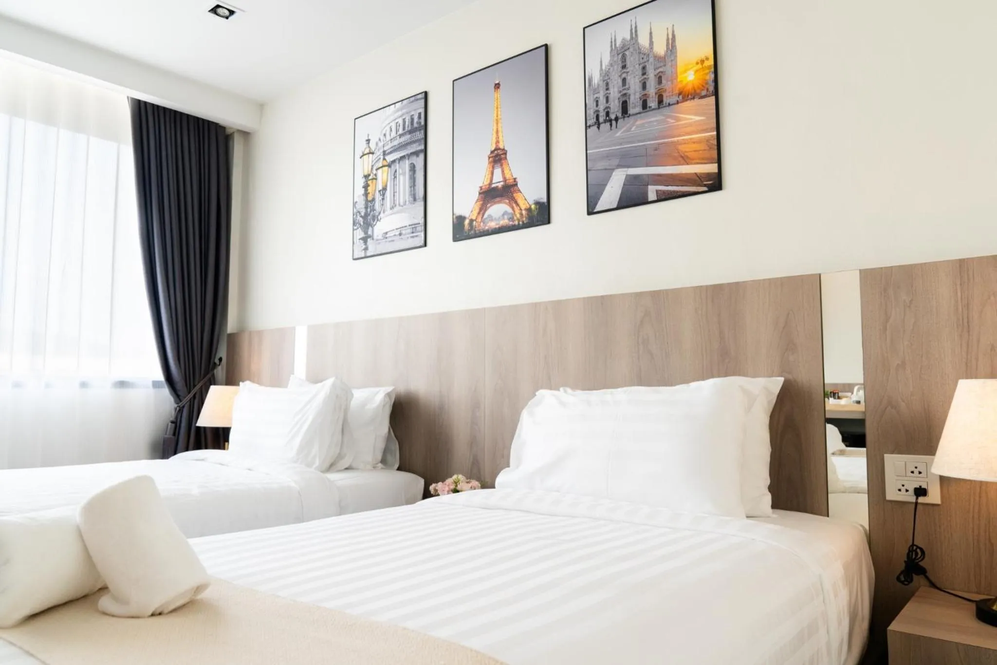 Bed in indigo Hotel Hatyai