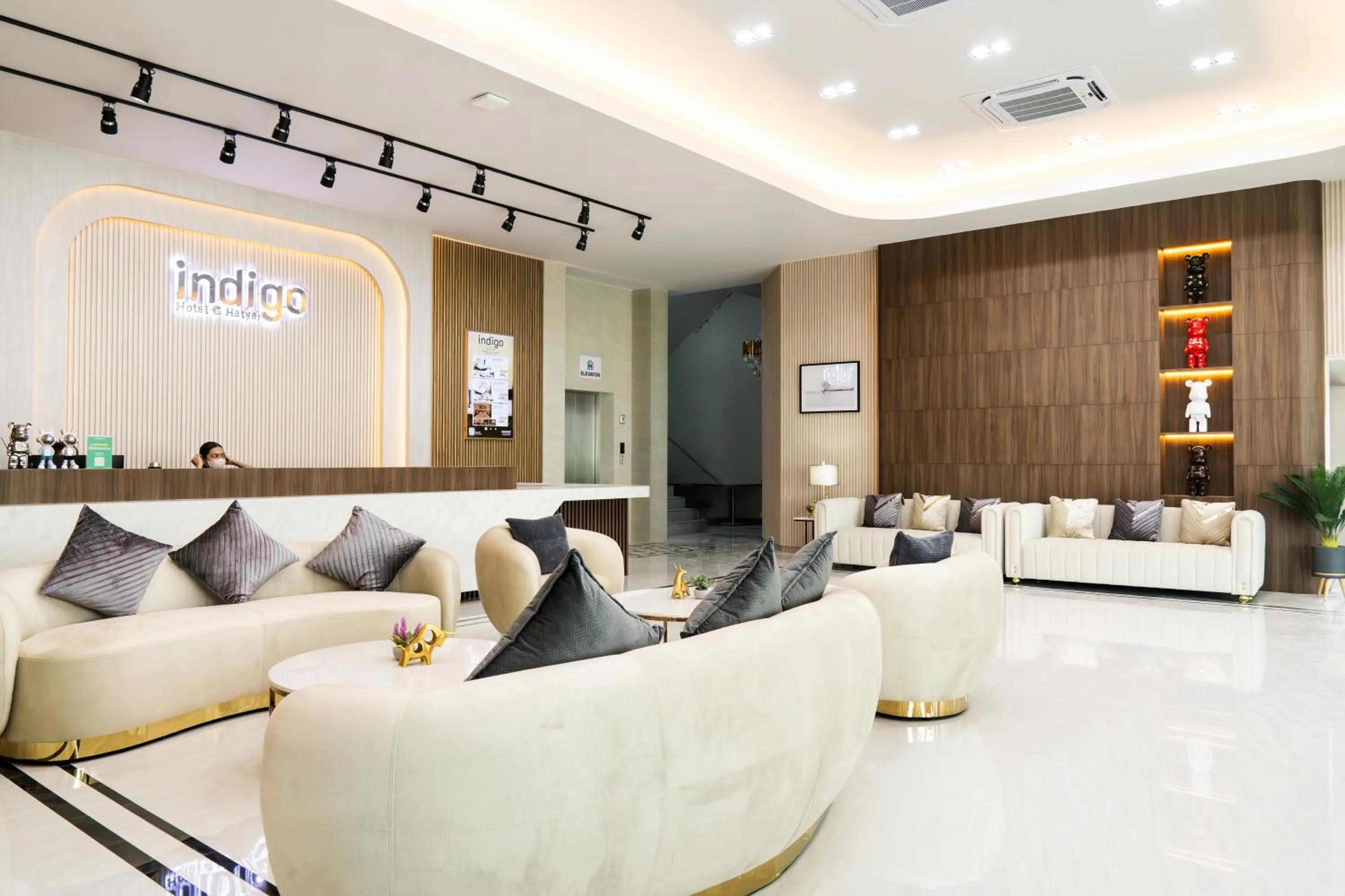 Lobby or reception in indigo Hotel Hatyai