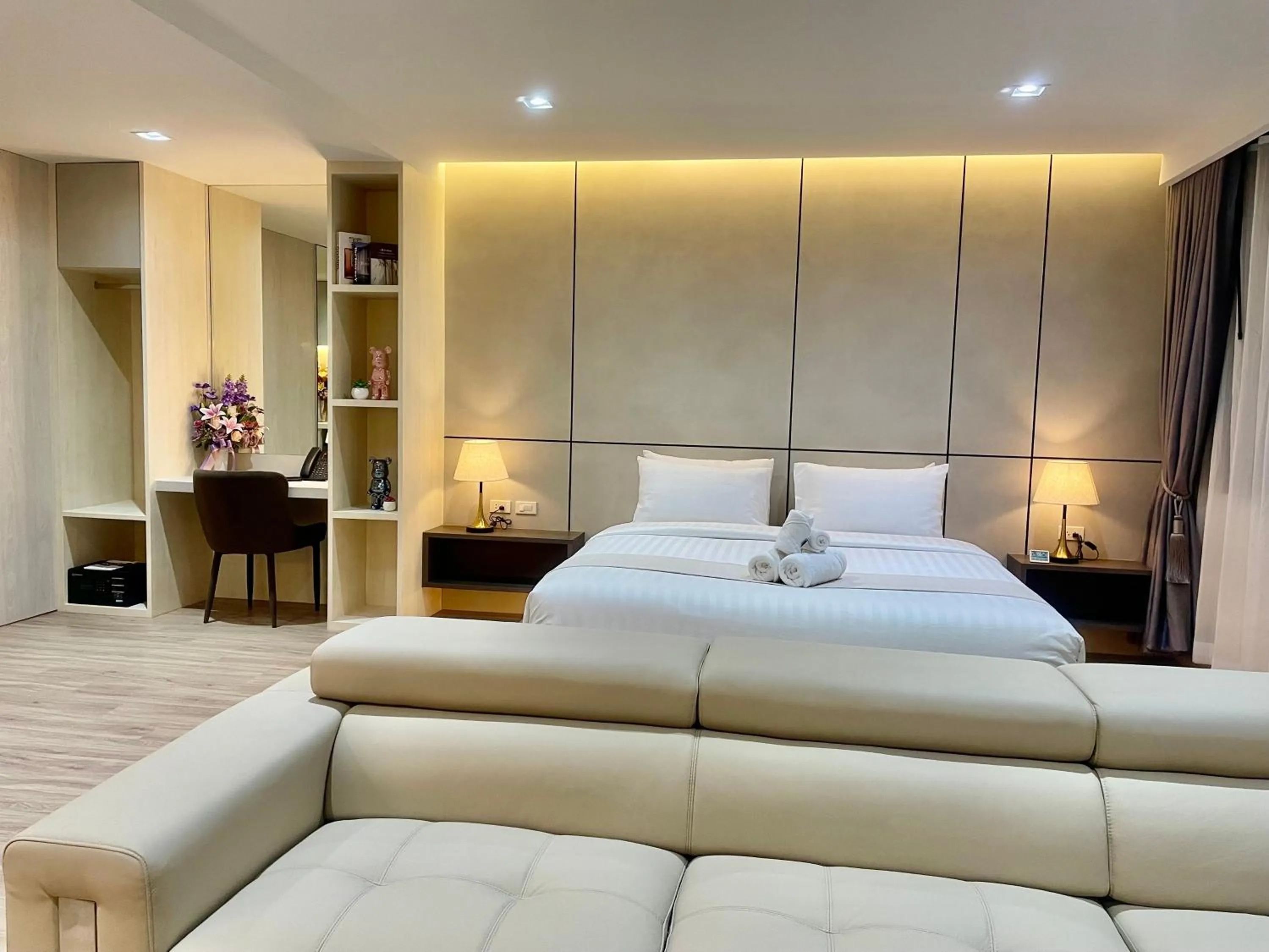 Bed in indigo Hotel Hatyai