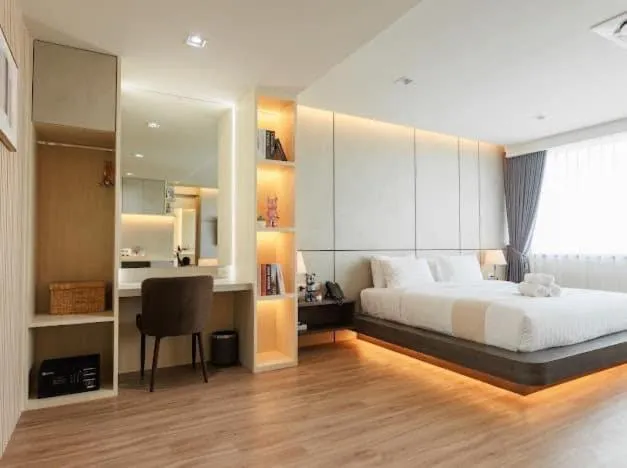 Bed in indigo Hotel Hatyai