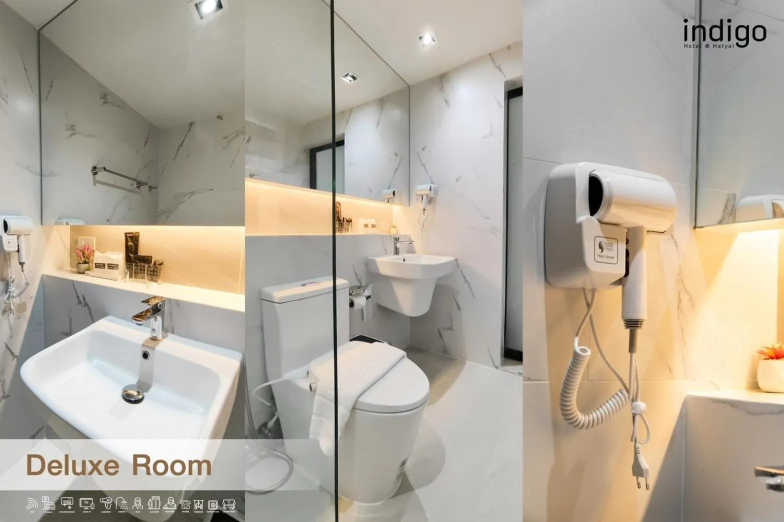 Bathroom in indigo Hotel Hatyai