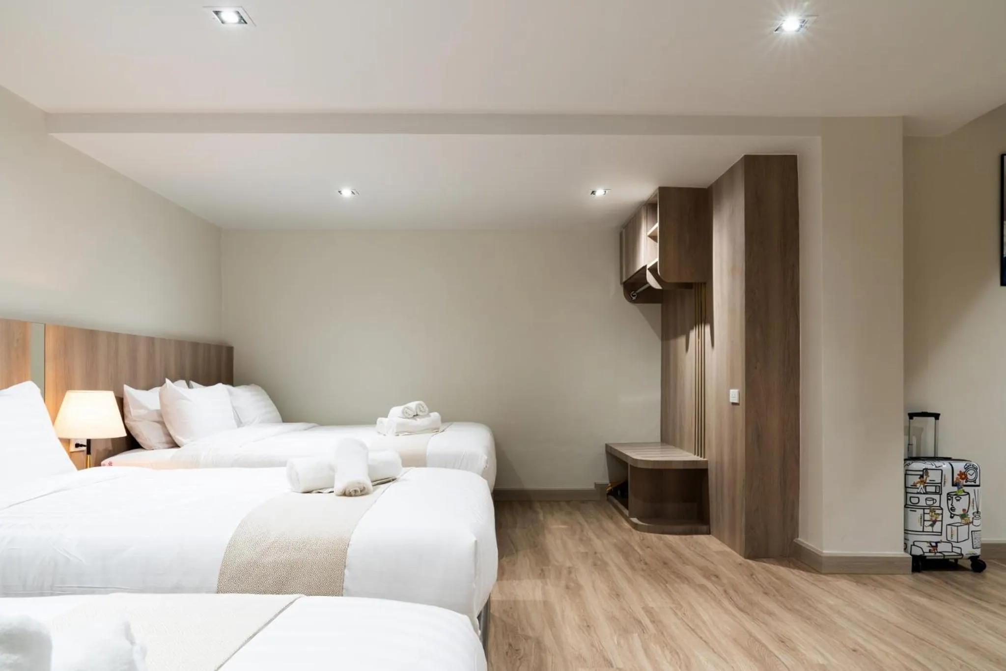 Bed in indigo Hotel Hatyai