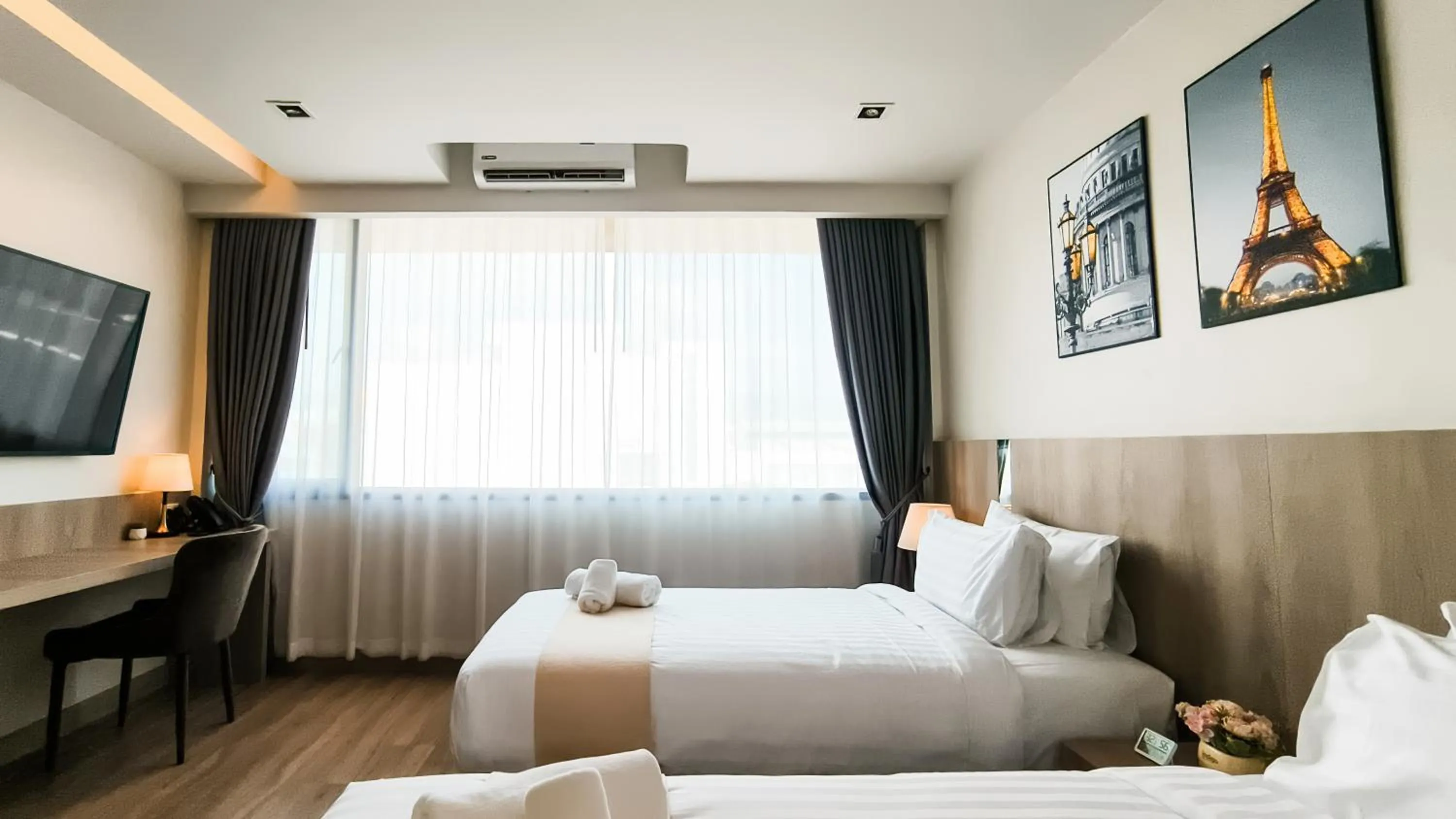 Bed in indigo Hotel Hatyai