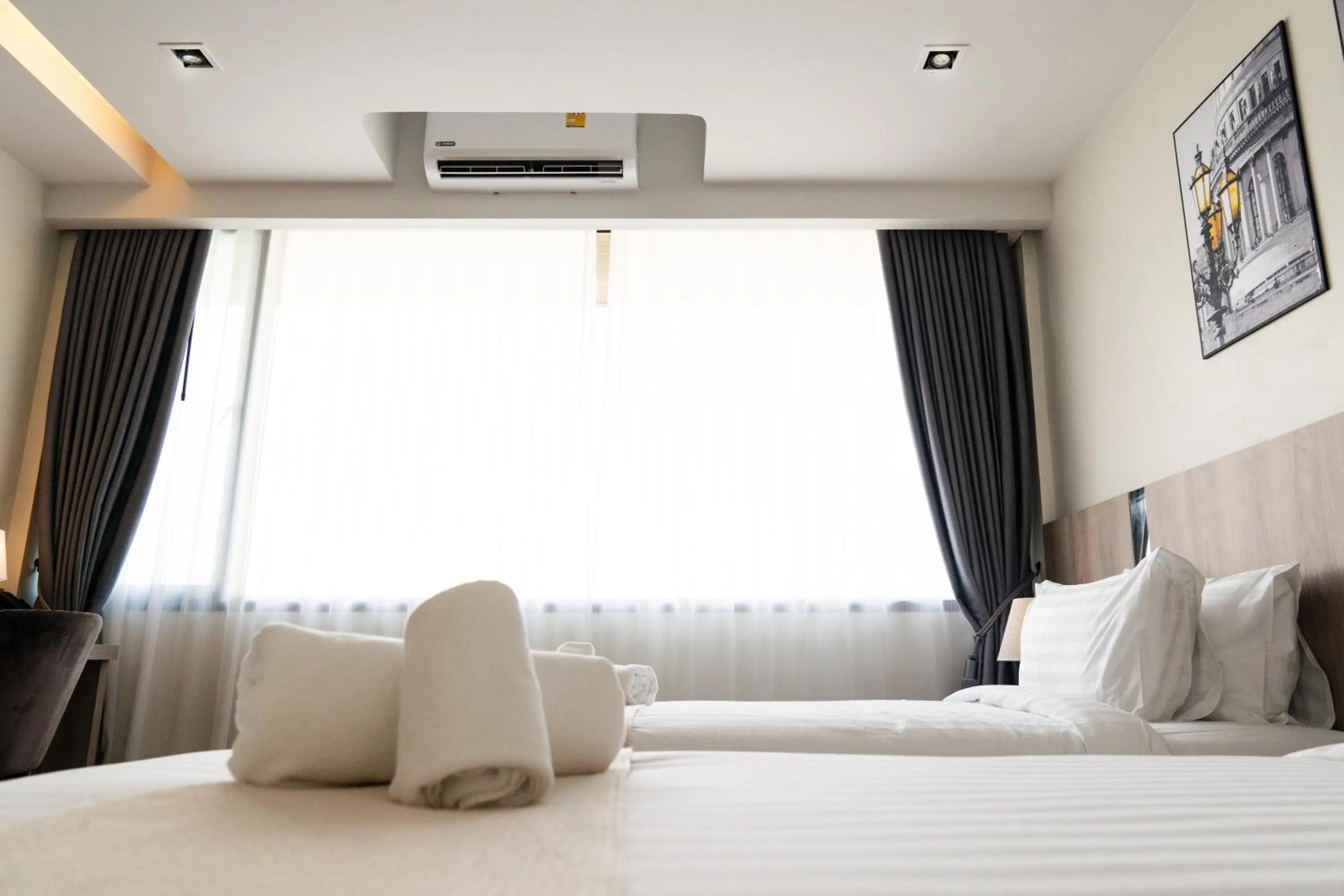 Bed in indigo Hotel Hatyai