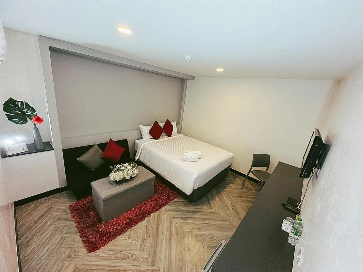 Bed in 14 Sathorn Hotel