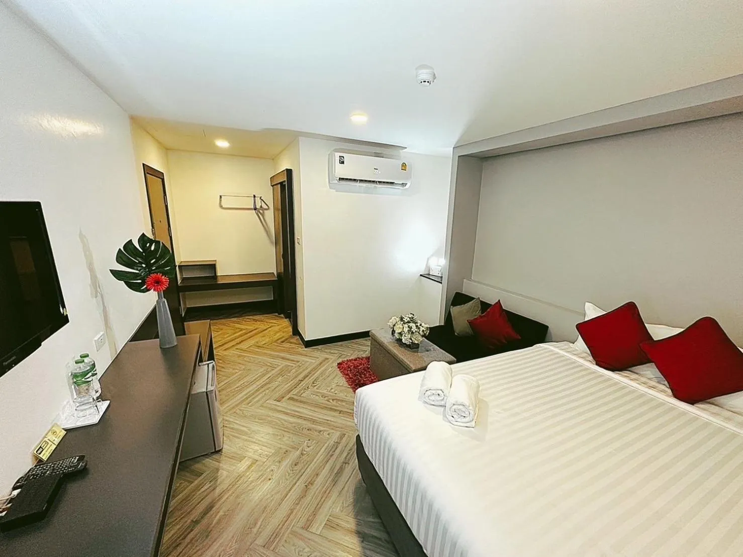 Bed in 14 Sathorn Hotel