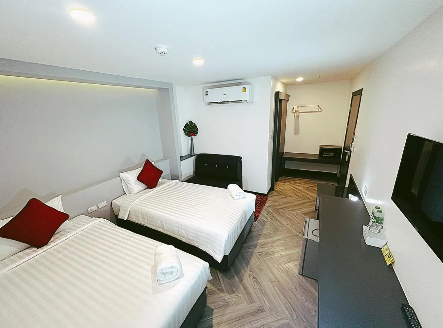 Bed in 14 Sathorn Hotel