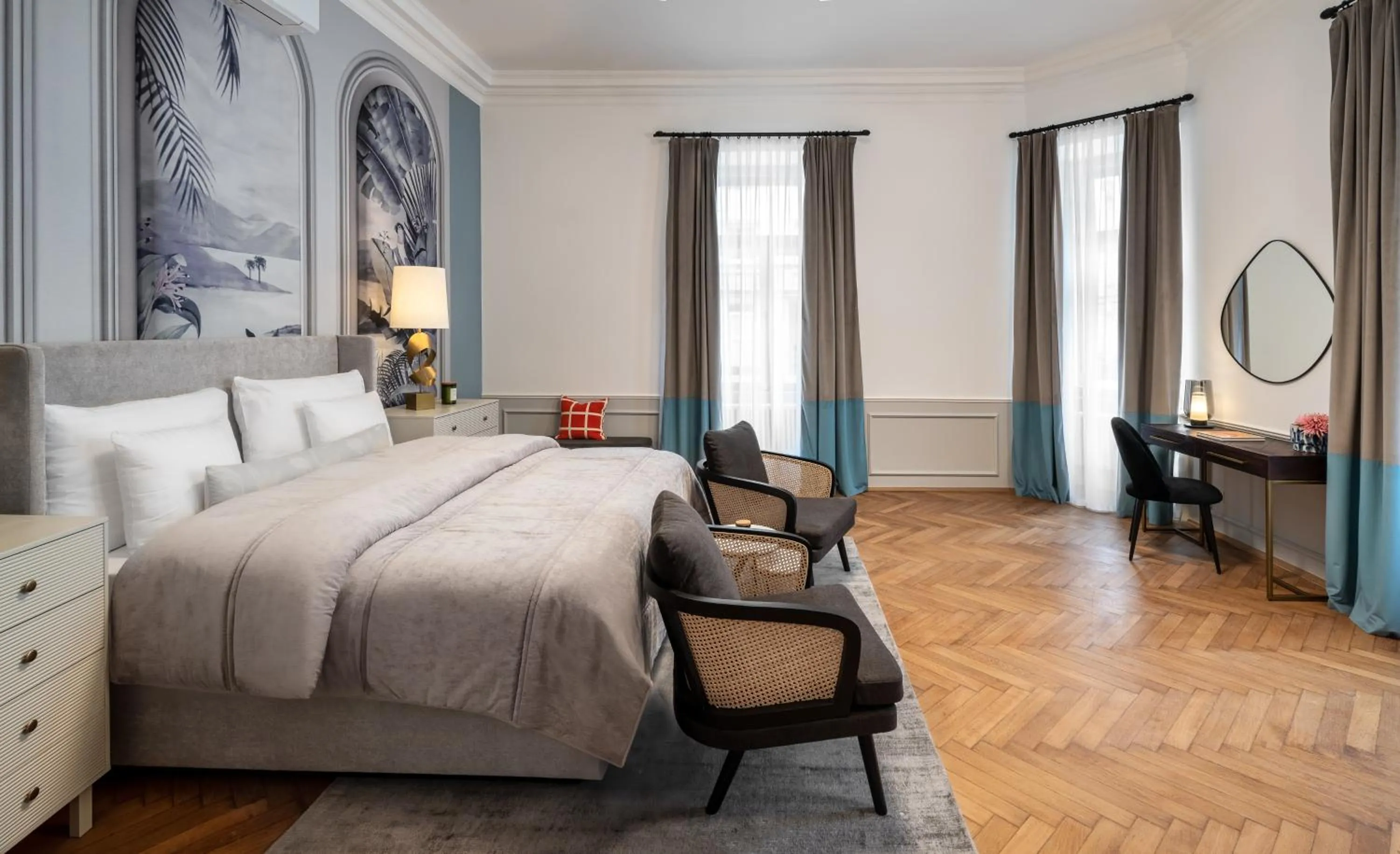 Bed in River Dance Suites by Adrez