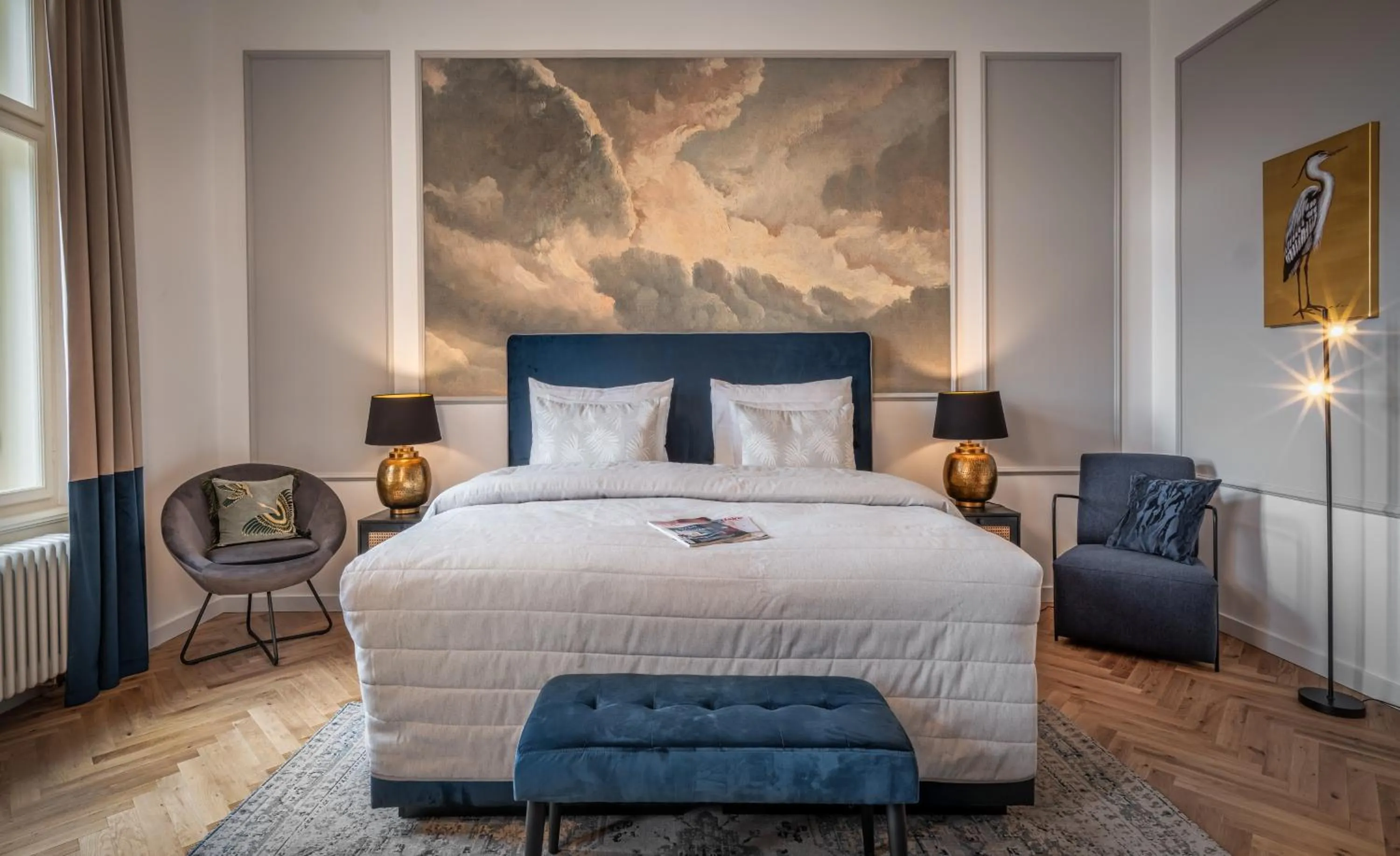 Bed in River Dance Suites by Adrez