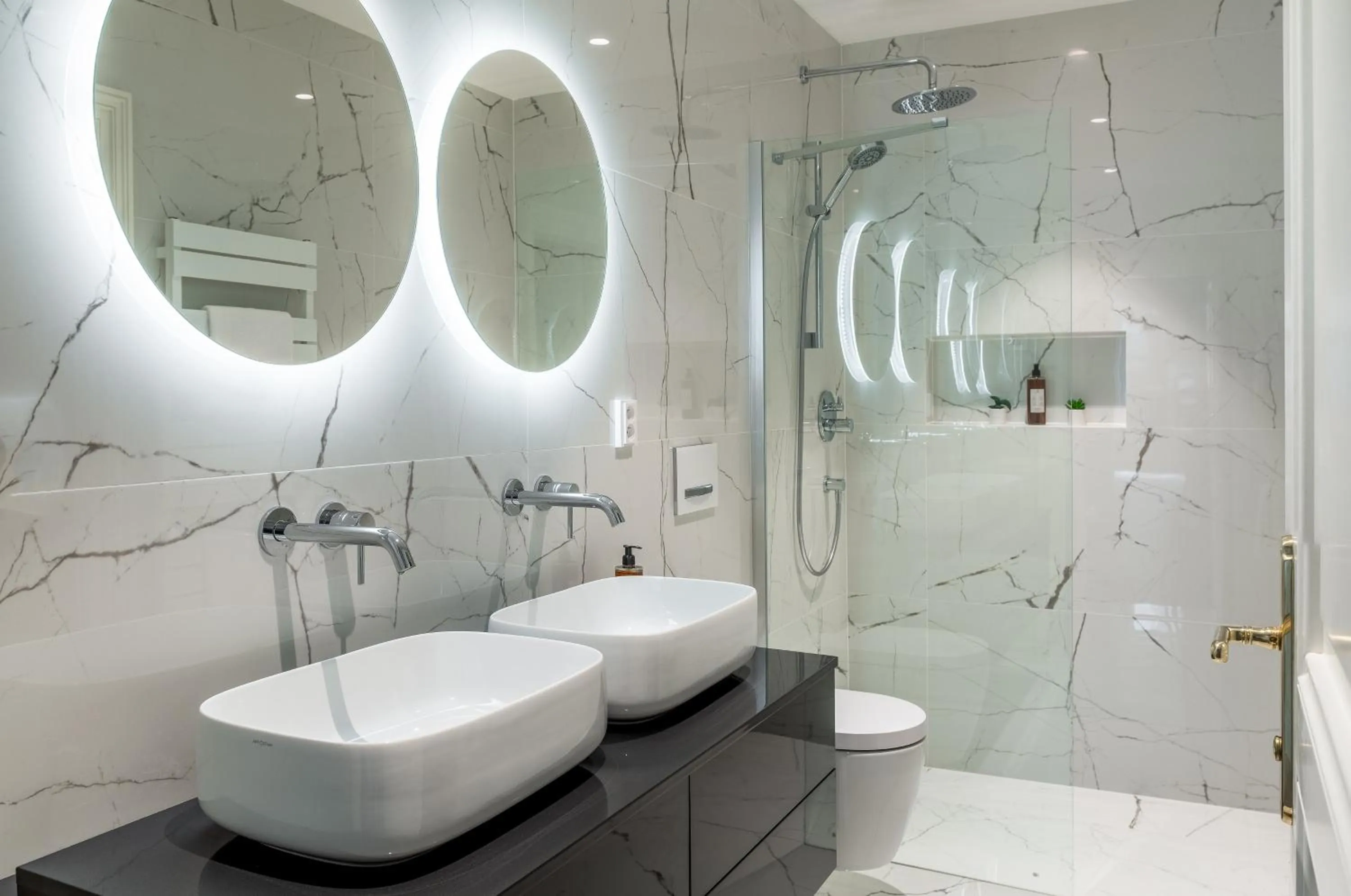 Bathroom in River Dance Suites by Adrez