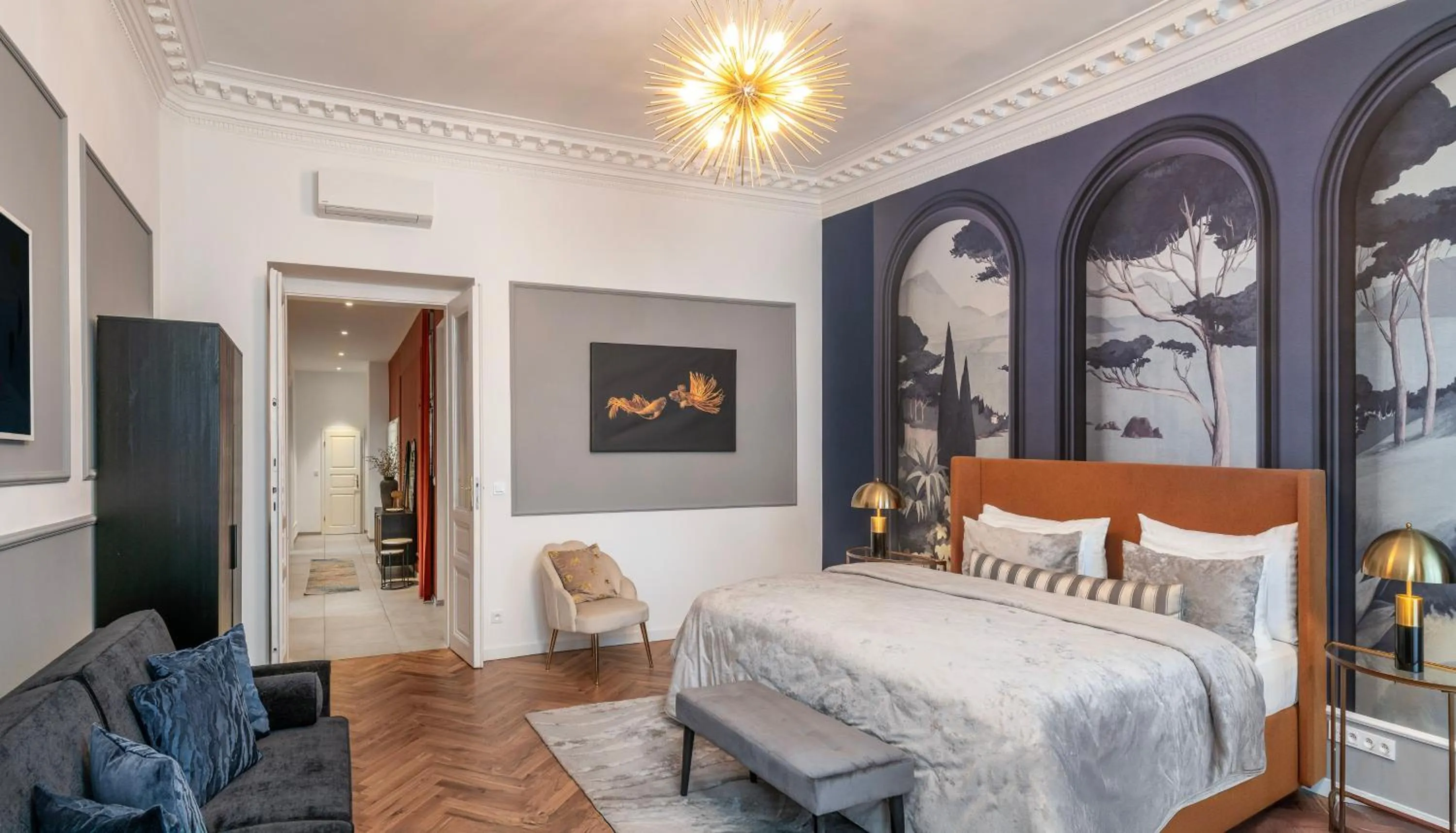 Bed in River Dance Suites by Adrez