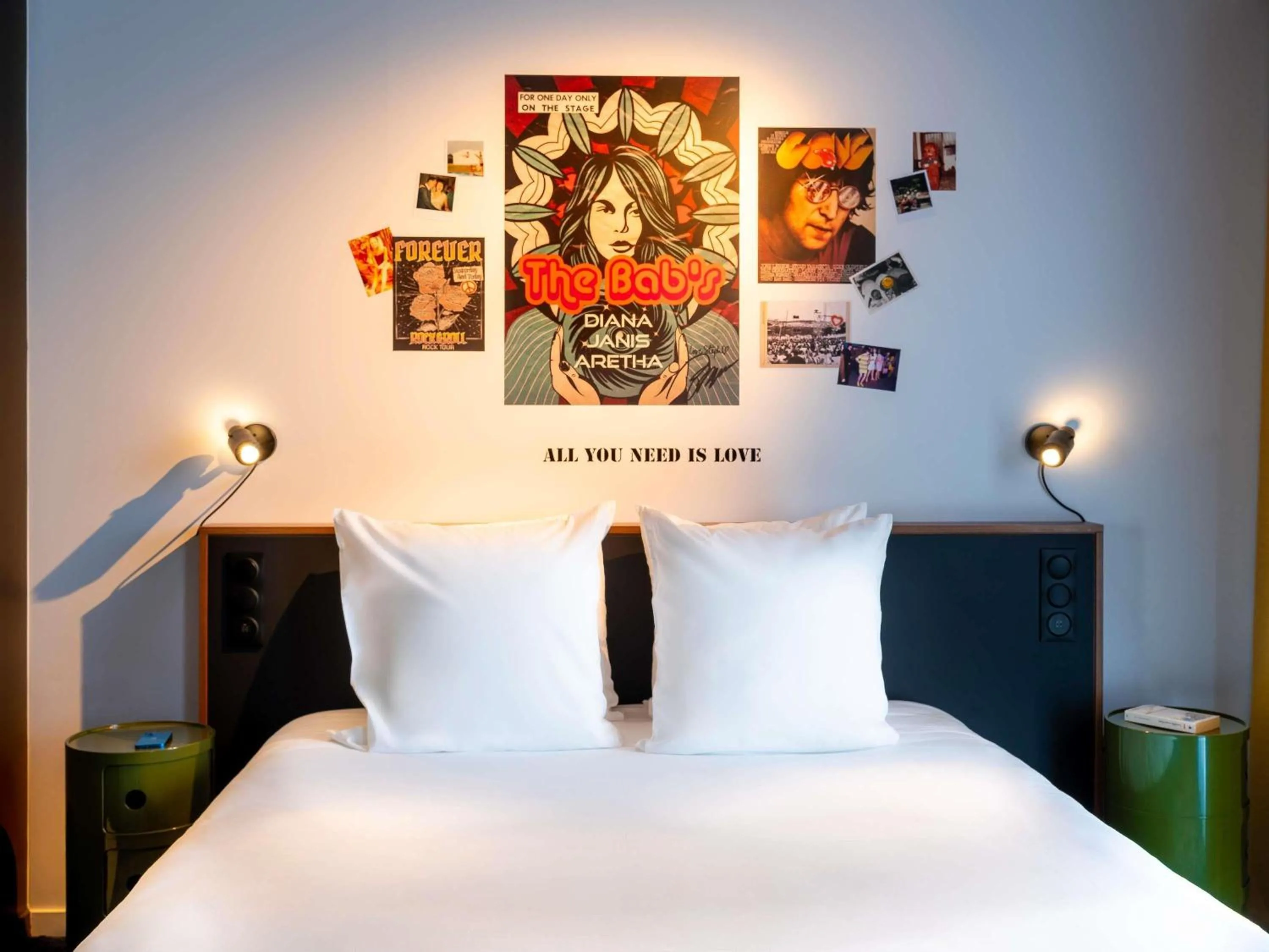 Bedroom, Bed in ibis Styles Paris Villejuif