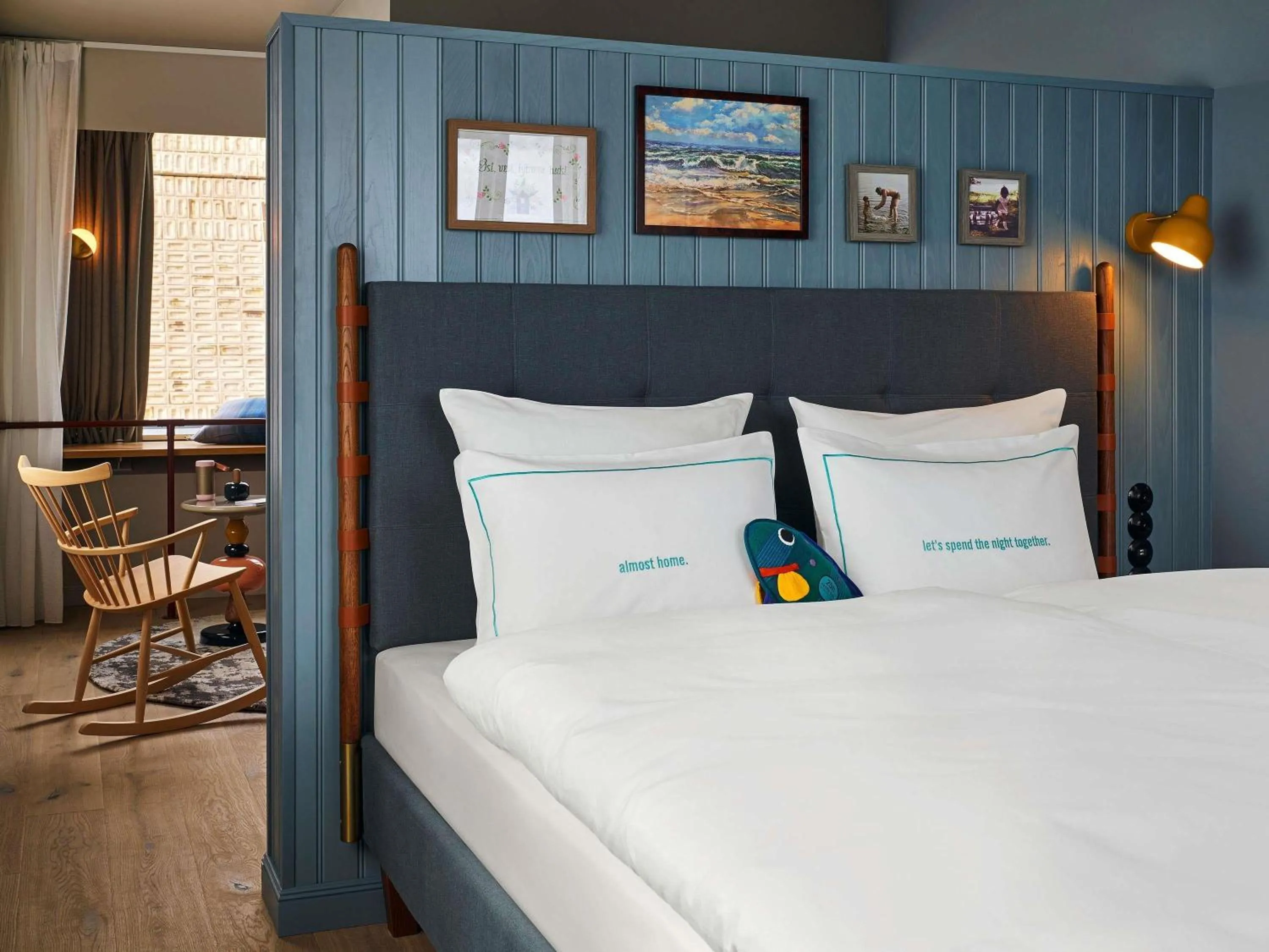 Bedroom, Bed in 25hours Hotel Paper Island