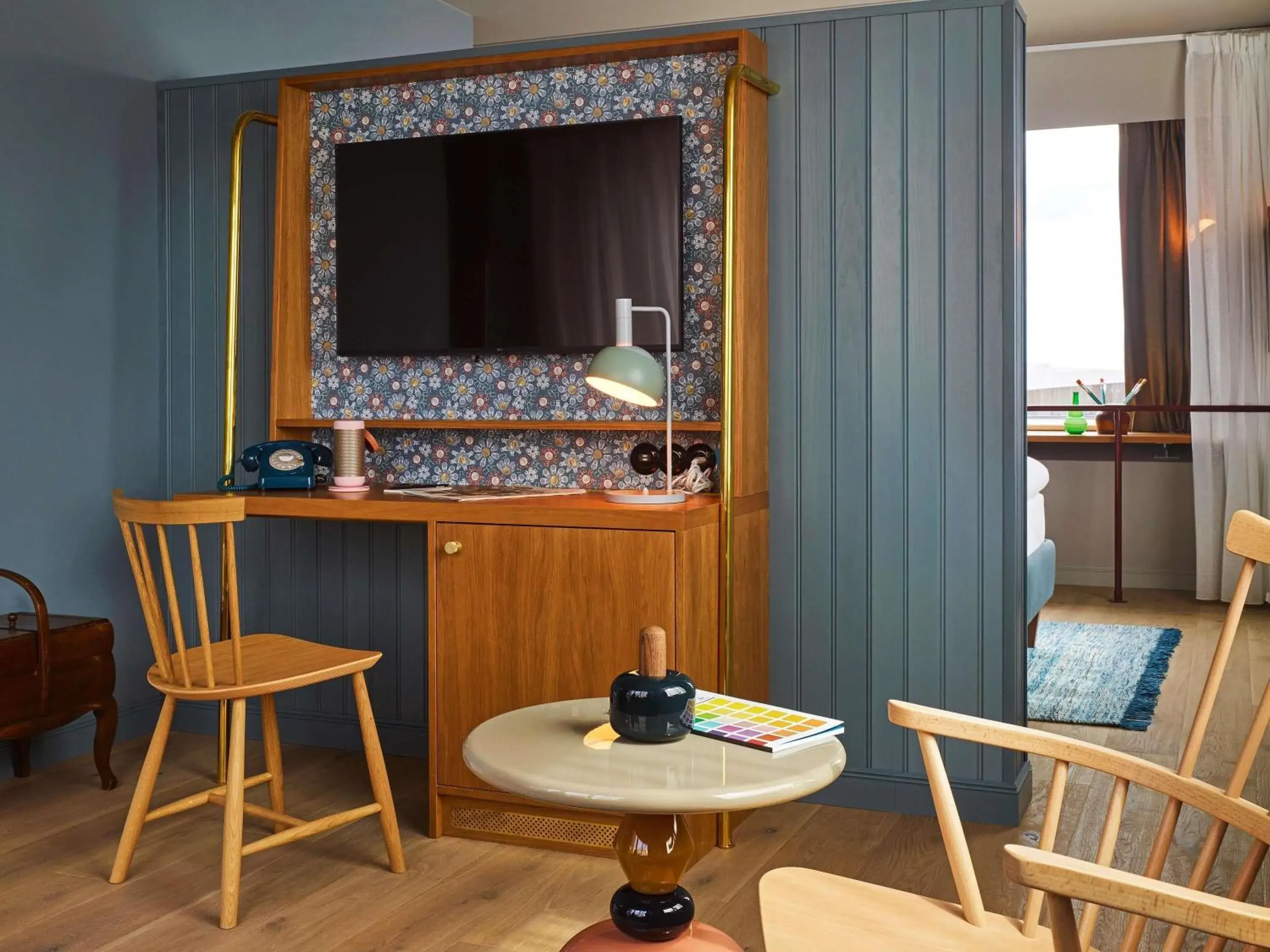 Bedroom in 25hours Hotel Paper Island Bedroom in 25hours Hotel Paper Island