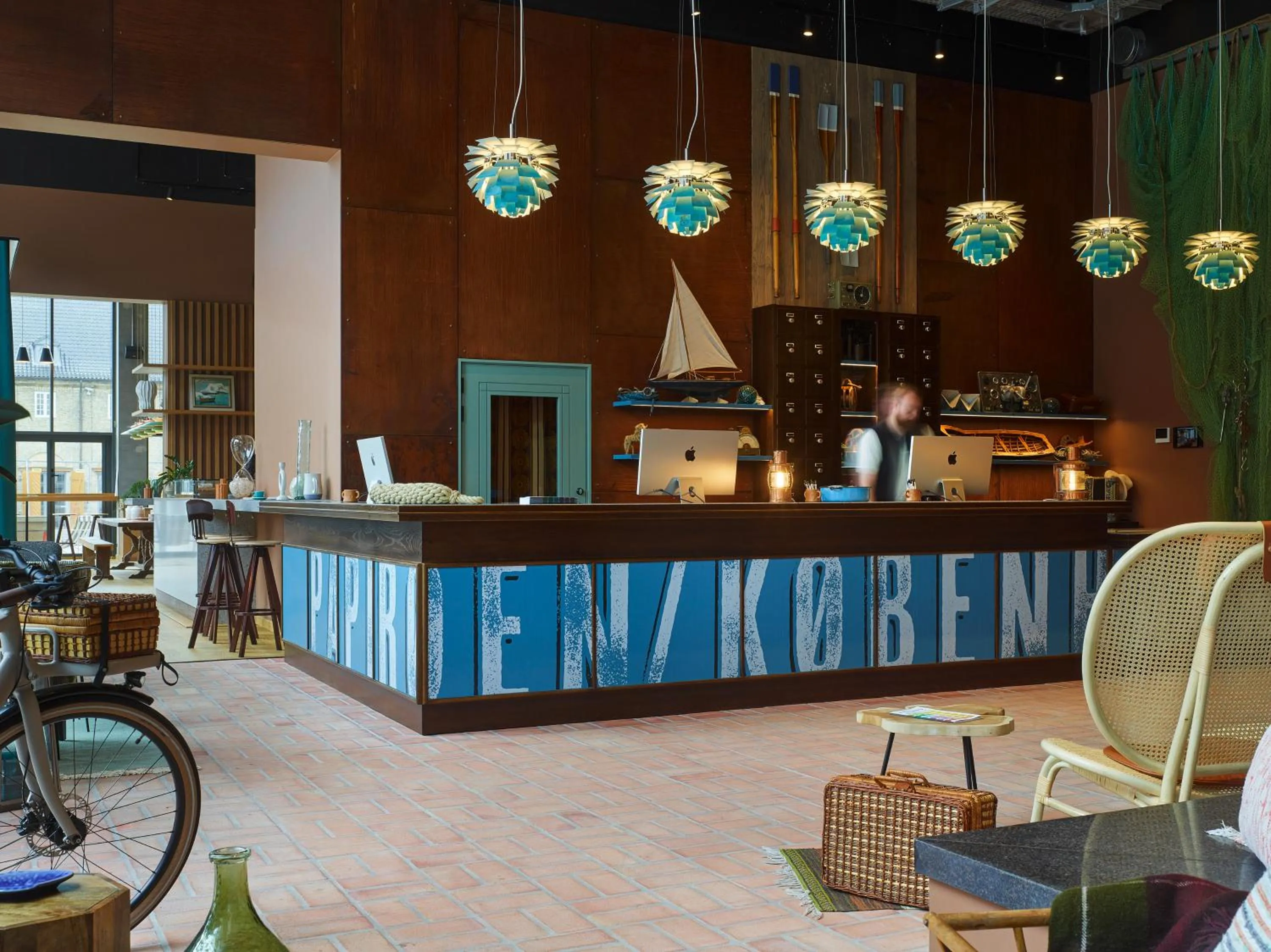 Lobby or reception in 25hours Hotel Paper Island