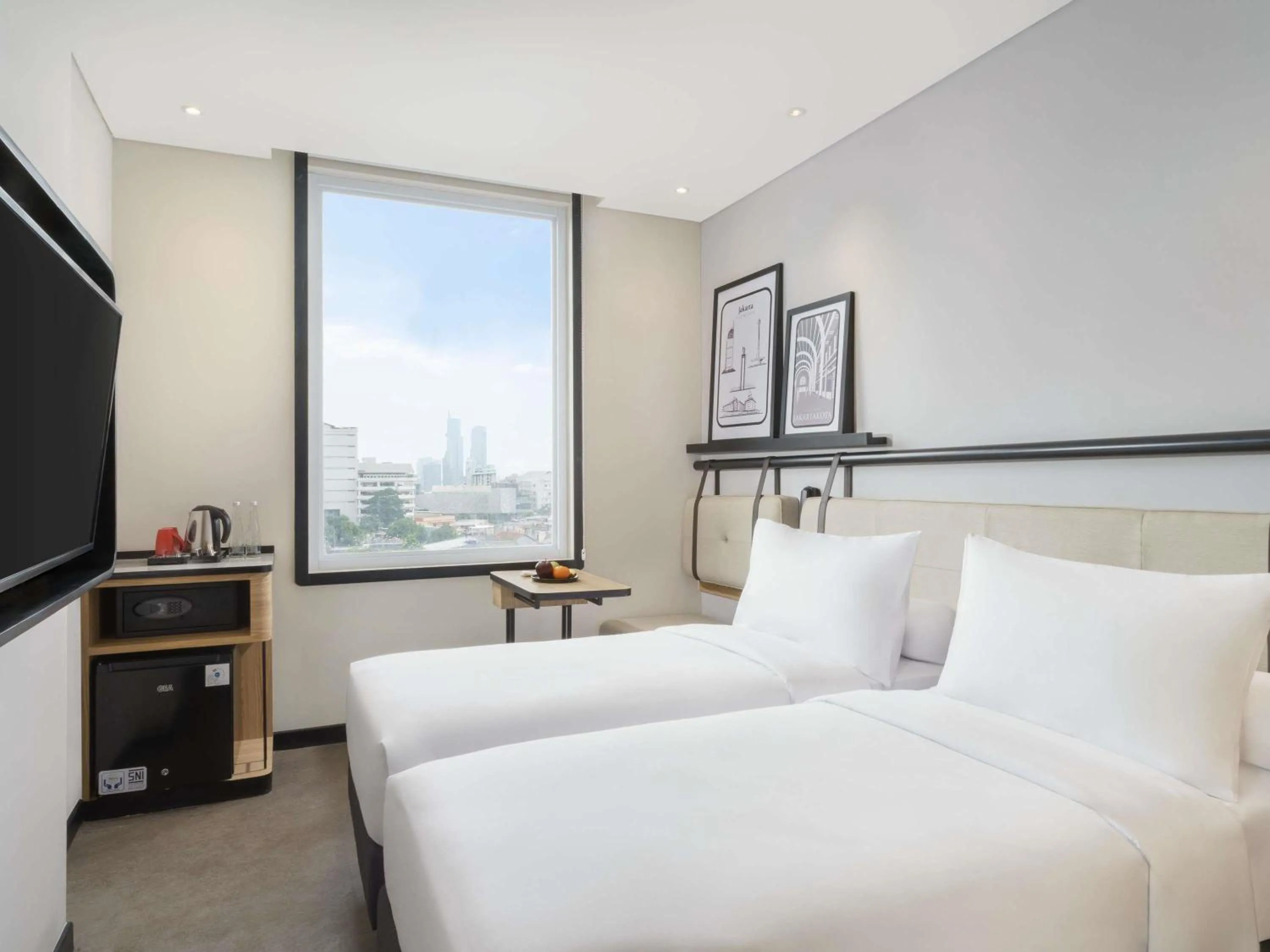 Bedroom, Bed in ibis Jakarta Raden Saleh