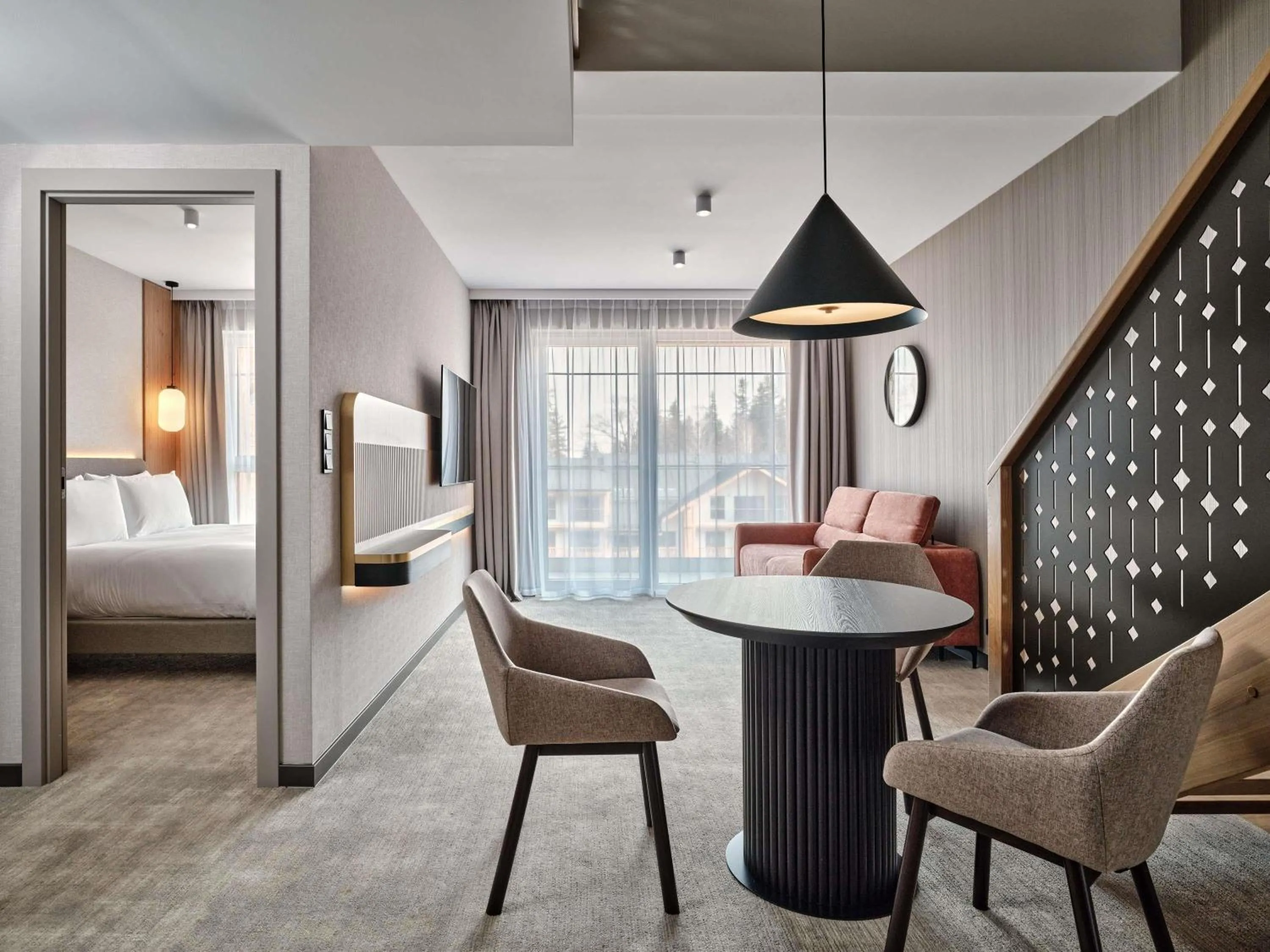 Bedroom, Bed in Mövenpick Resort & Spa Karpacz