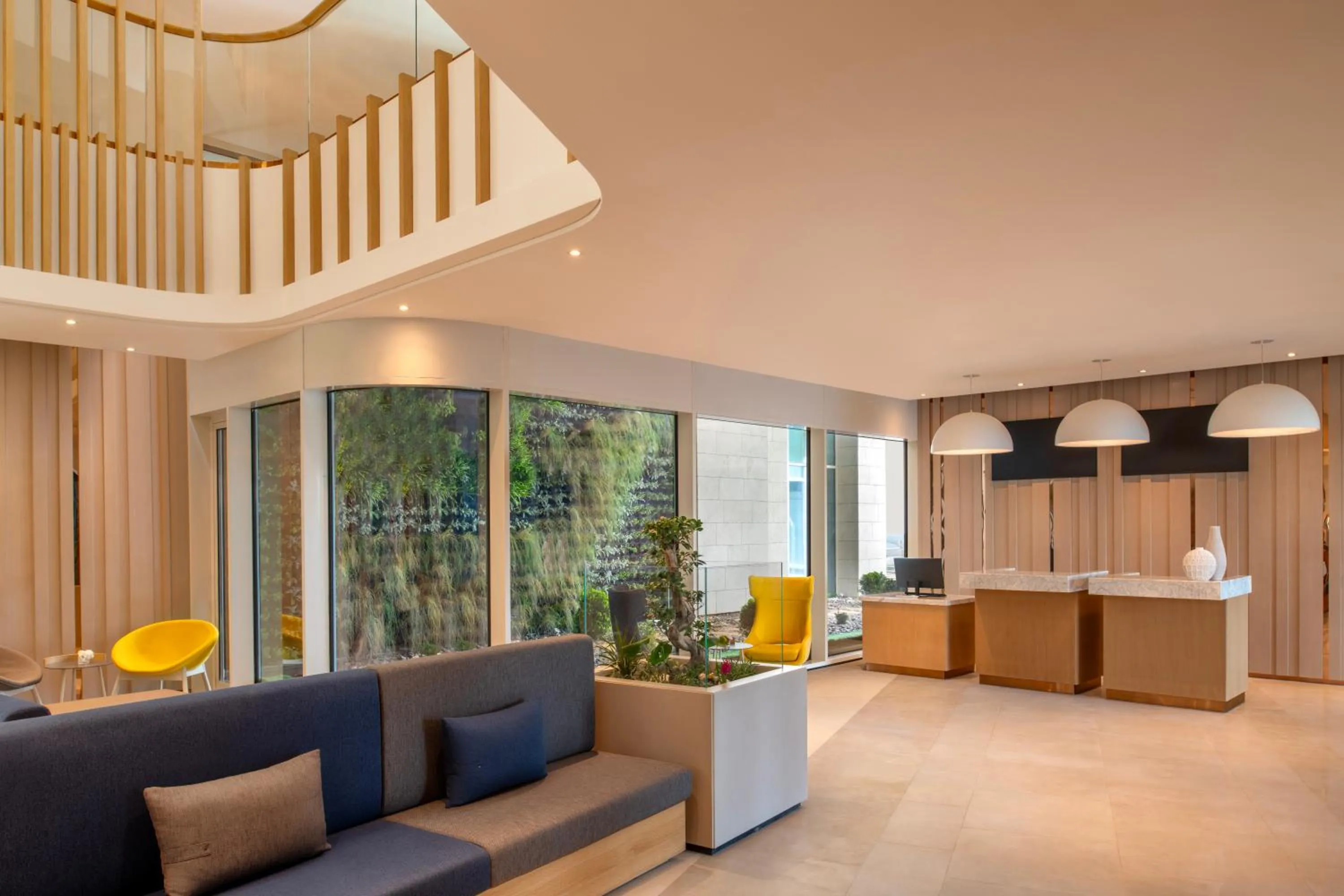 Lobby or reception in Novotel Riyadh Sahafa