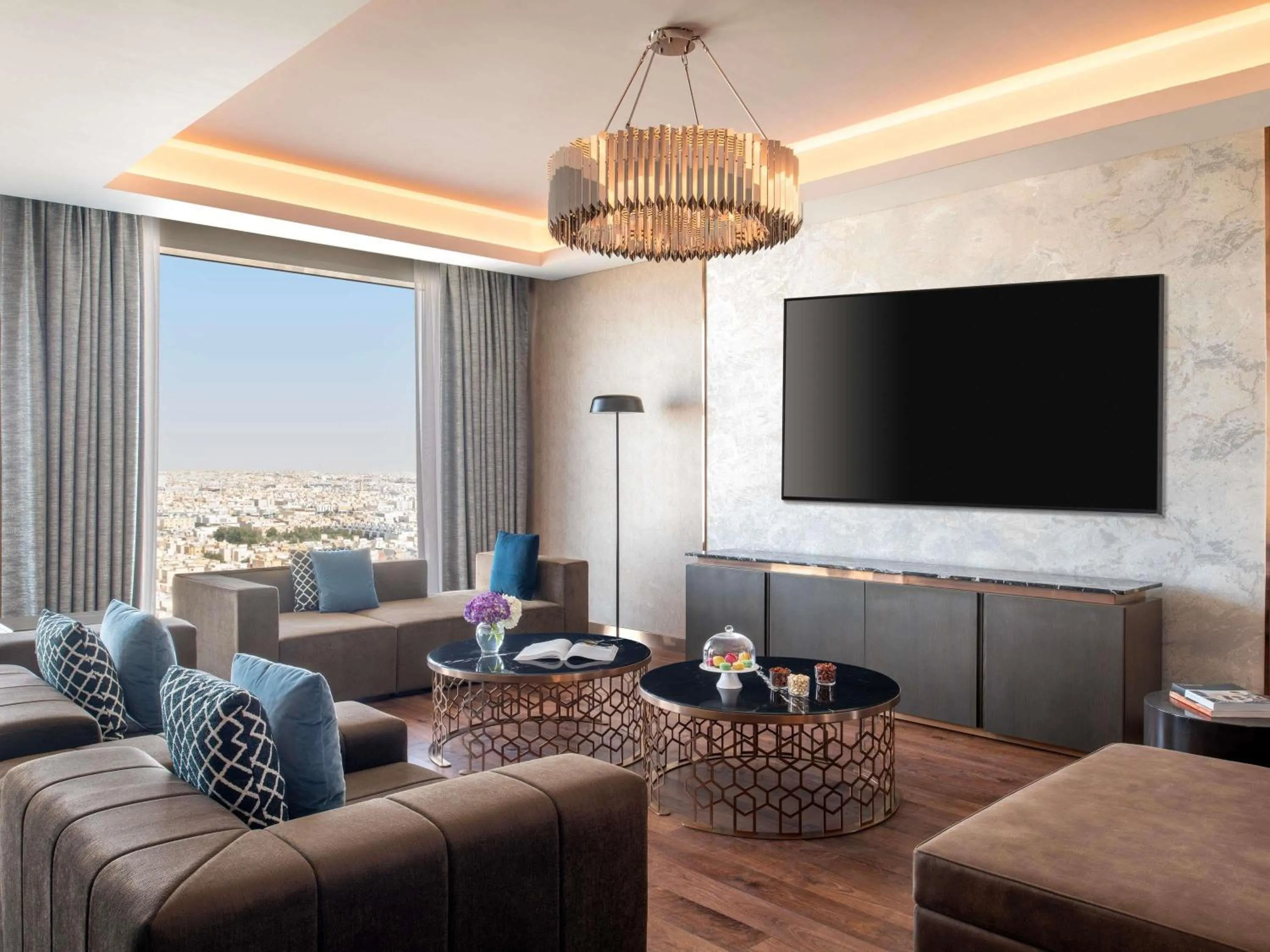 Bedroom in Novotel Riyadh Sahafa