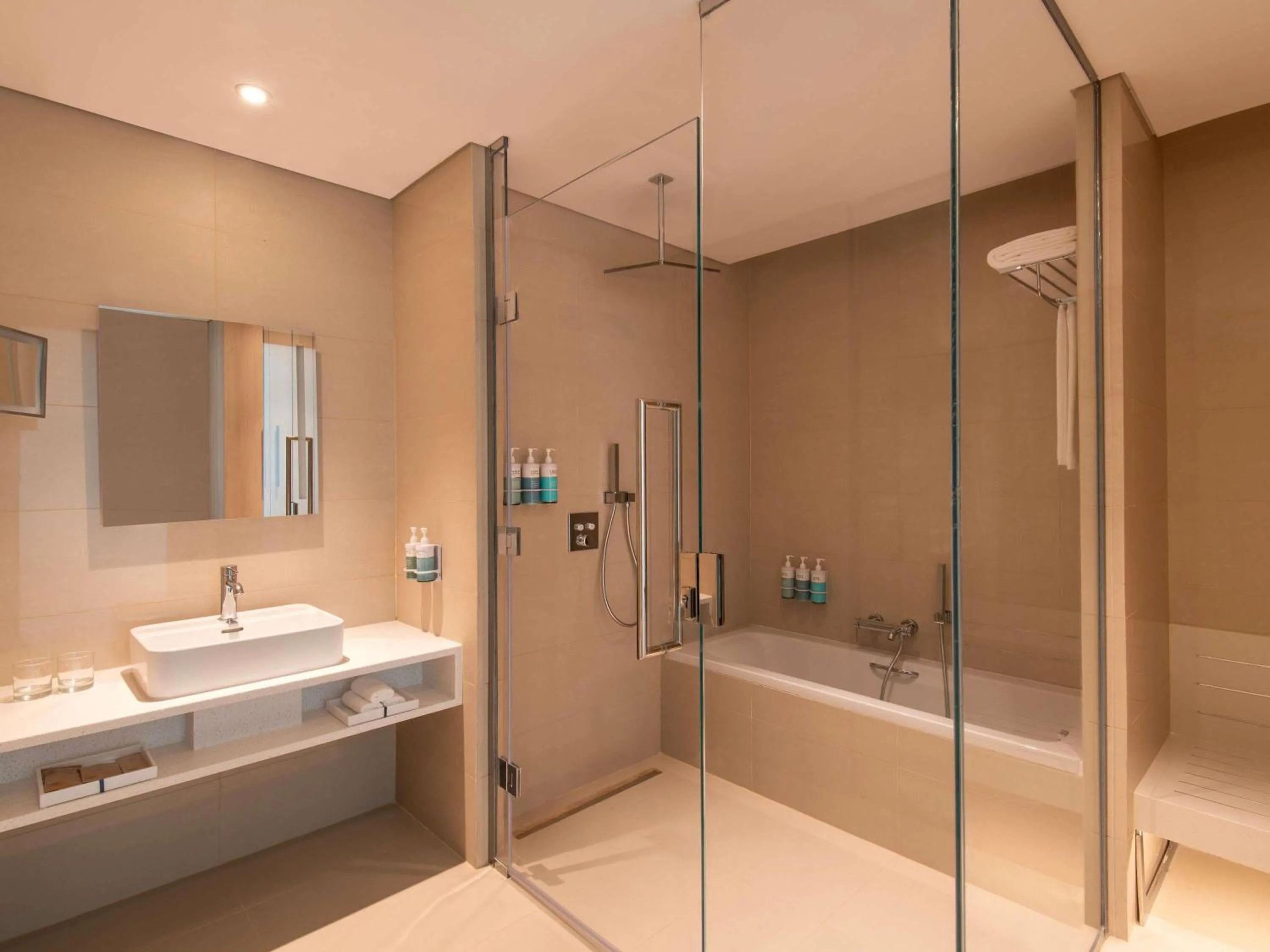 Bedroom in Novotel Riyadh Sahafa