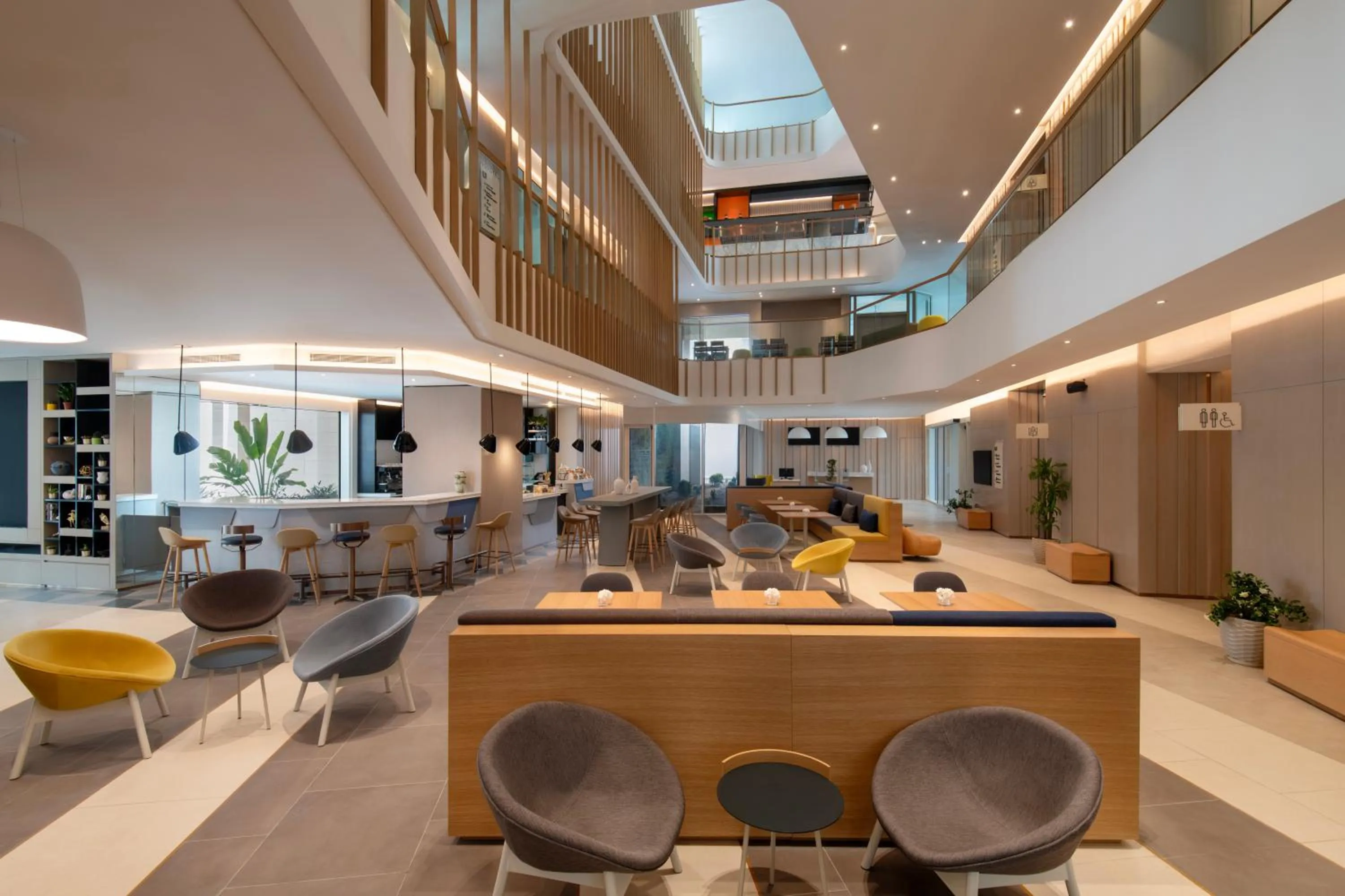 Lobby or reception in Novotel Riyadh Sahafa