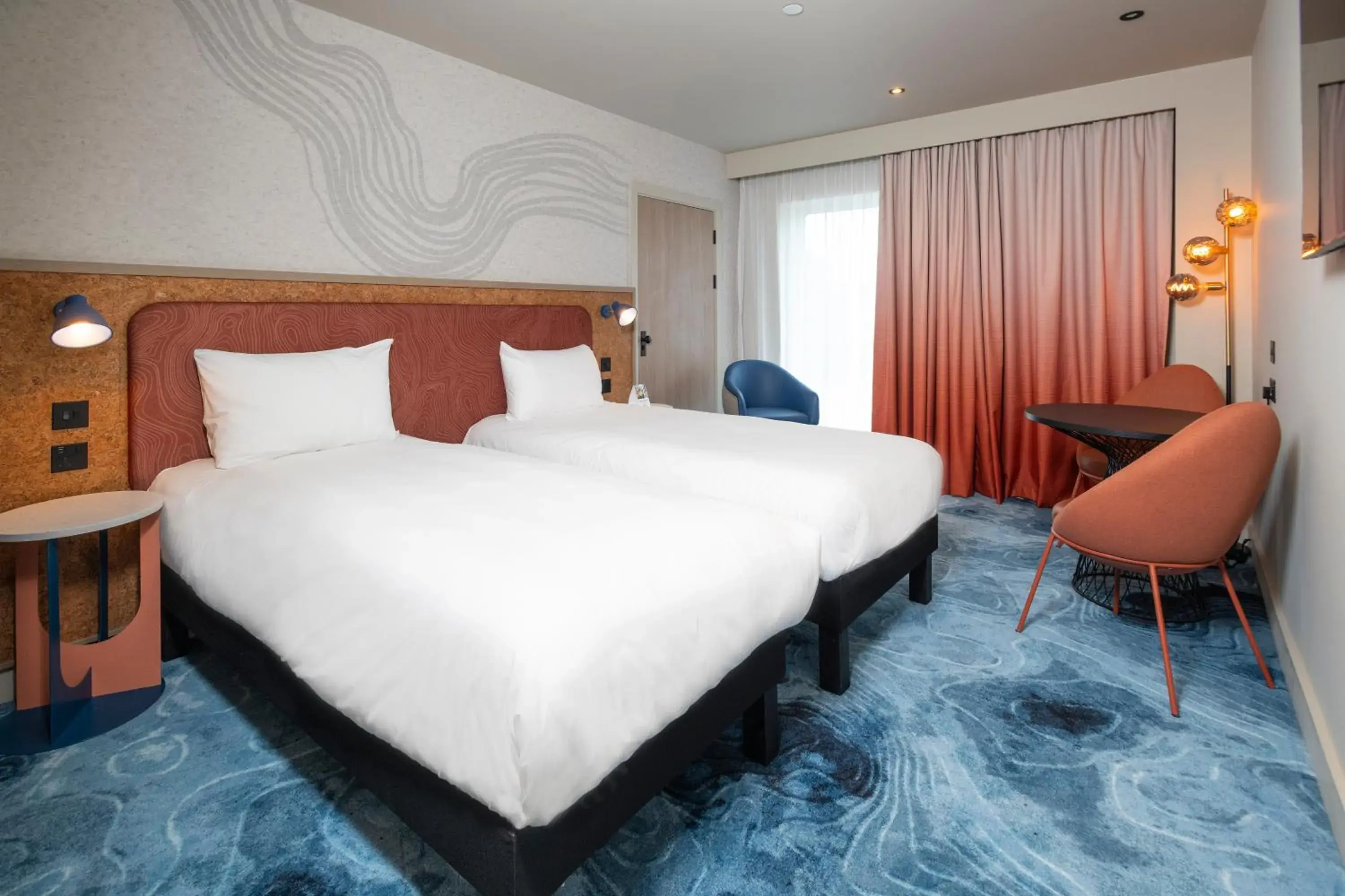 Superior Twin Room with Kitchenette in ibis Styles Burton On Trent Superior Twin Room with Kitchenette in ibis Styles Burton On Trent