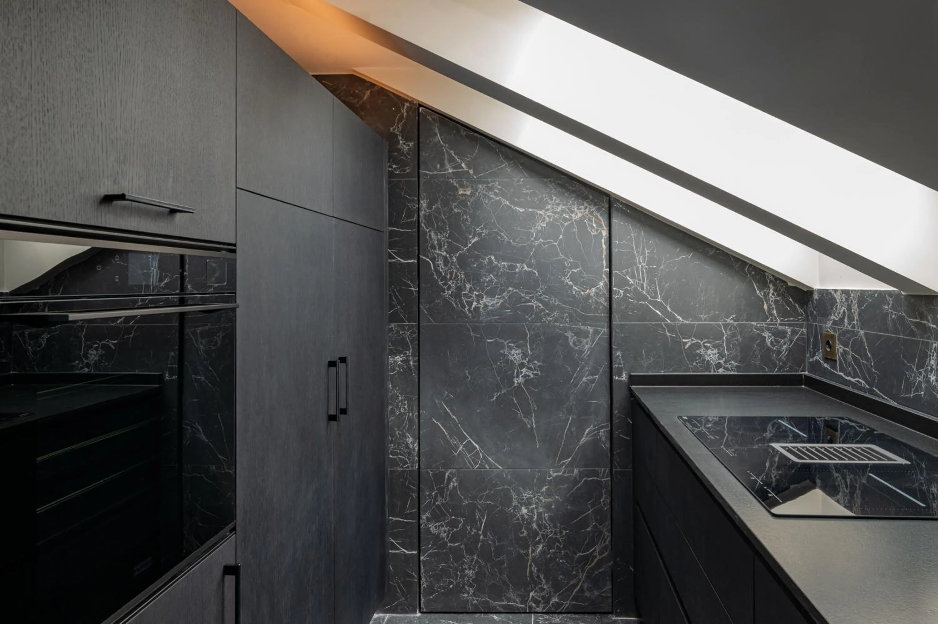 Kitchen or kitchenette in Casa Faraona Luxury Residences