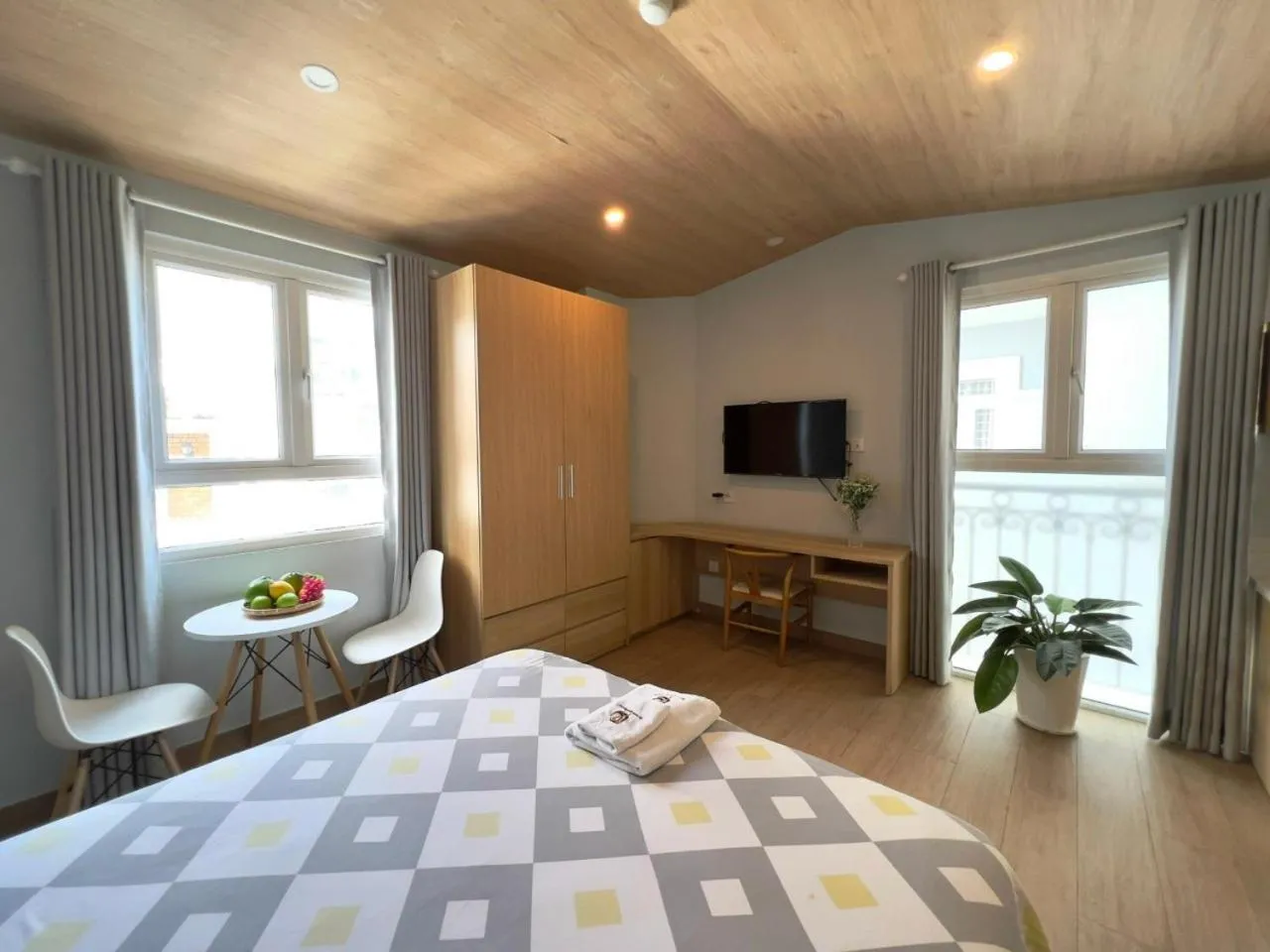 Bed in 7 Apartment