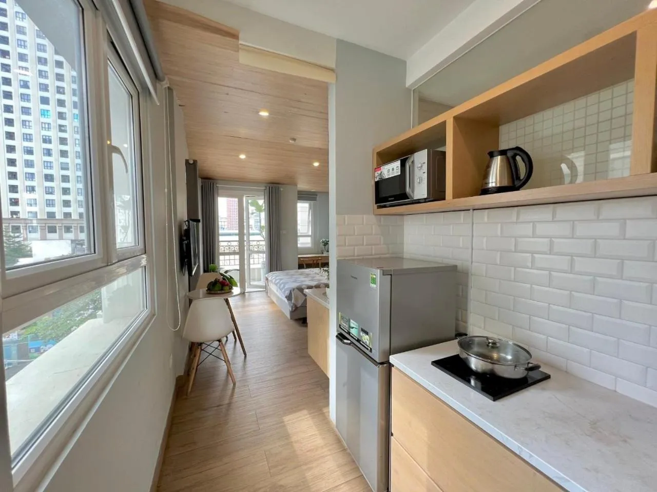 Kitchen or kitchenette in 7 Apartment