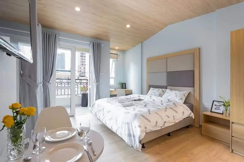 Photo of the whole room, Bed in 7 Apartment