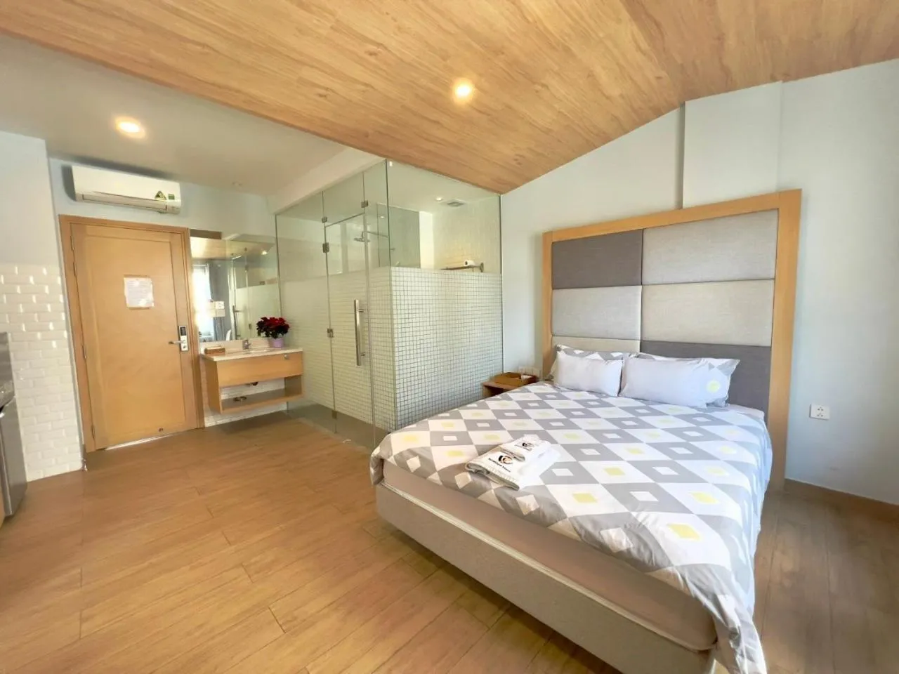 Bed in 7 Apartment