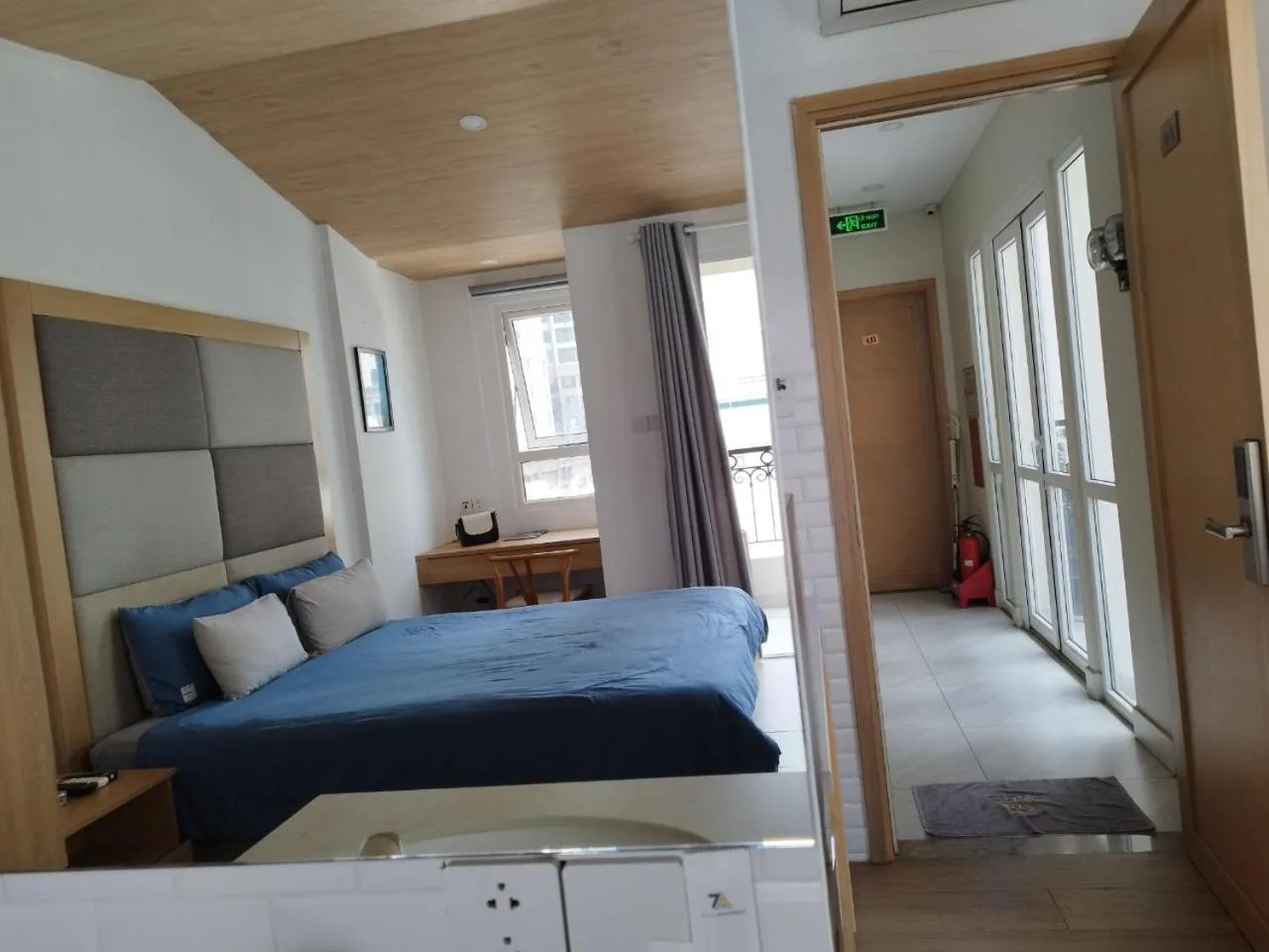 Bed in 7 Apartment