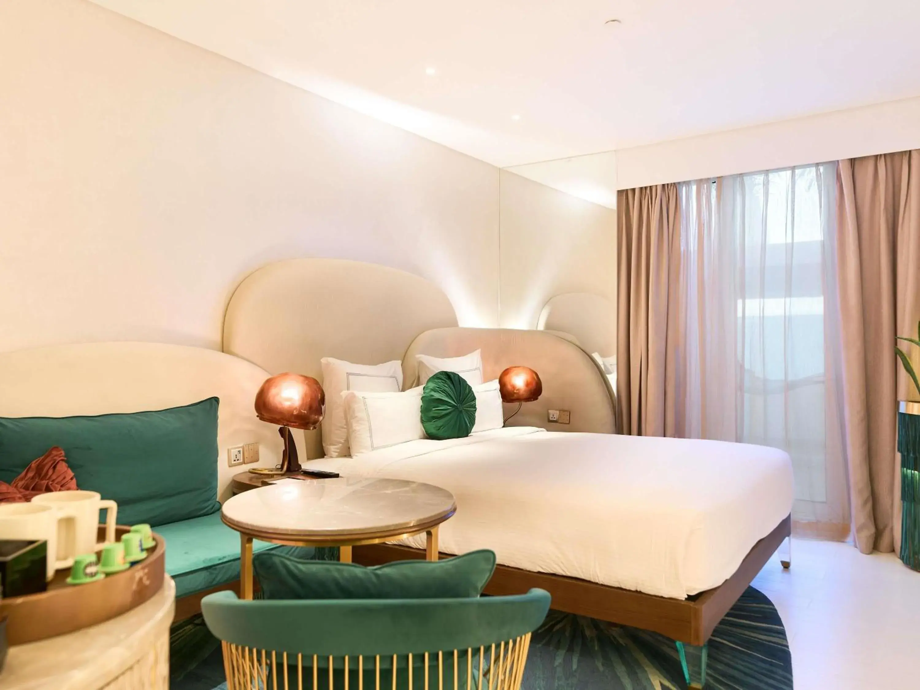 Bedroom, Bed in Gem Forest Hotel Nairobi - MGallery Collection Bedroom, Bed in Gem Forest Hotel Nairobi - MGallery Collection