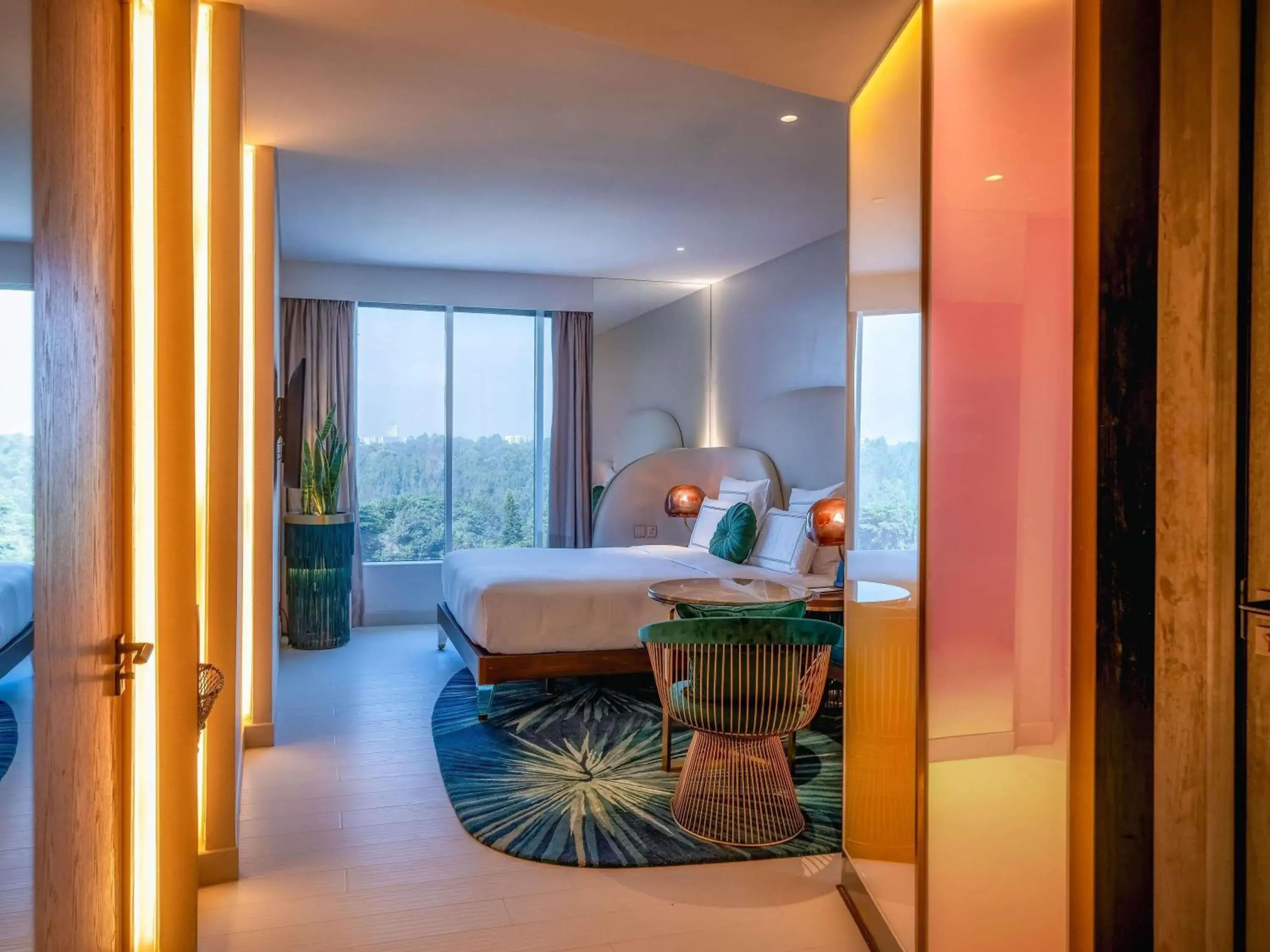 Bedroom, Bed in Gem Forest Hotel Nairobi - MGallery Collection Bedroom, Bed in Gem Forest Hotel Nairobi - MGallery Collection