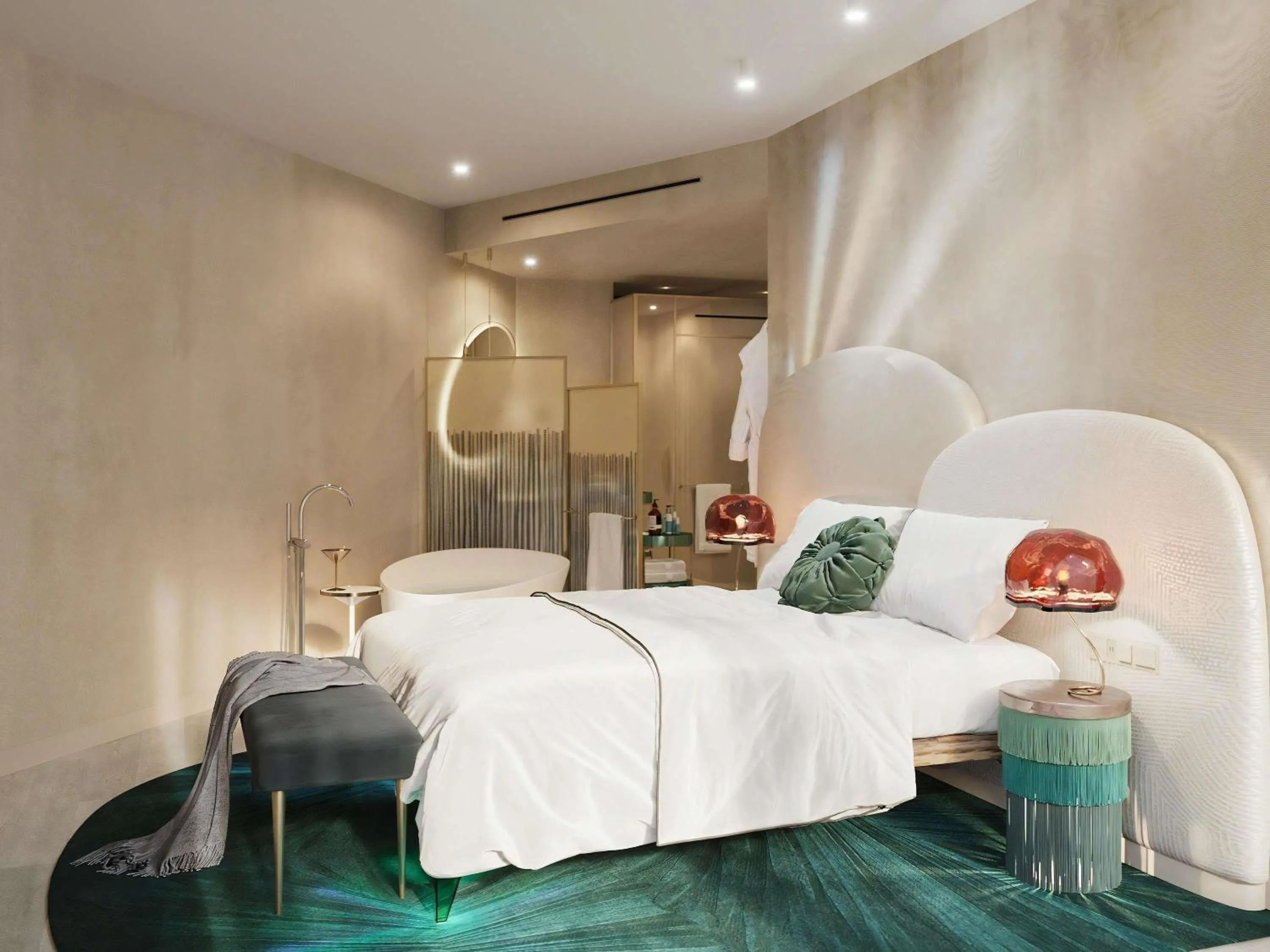 Bedroom, Bed in Gem Forest Hotel Nairobi - MGallery Collection