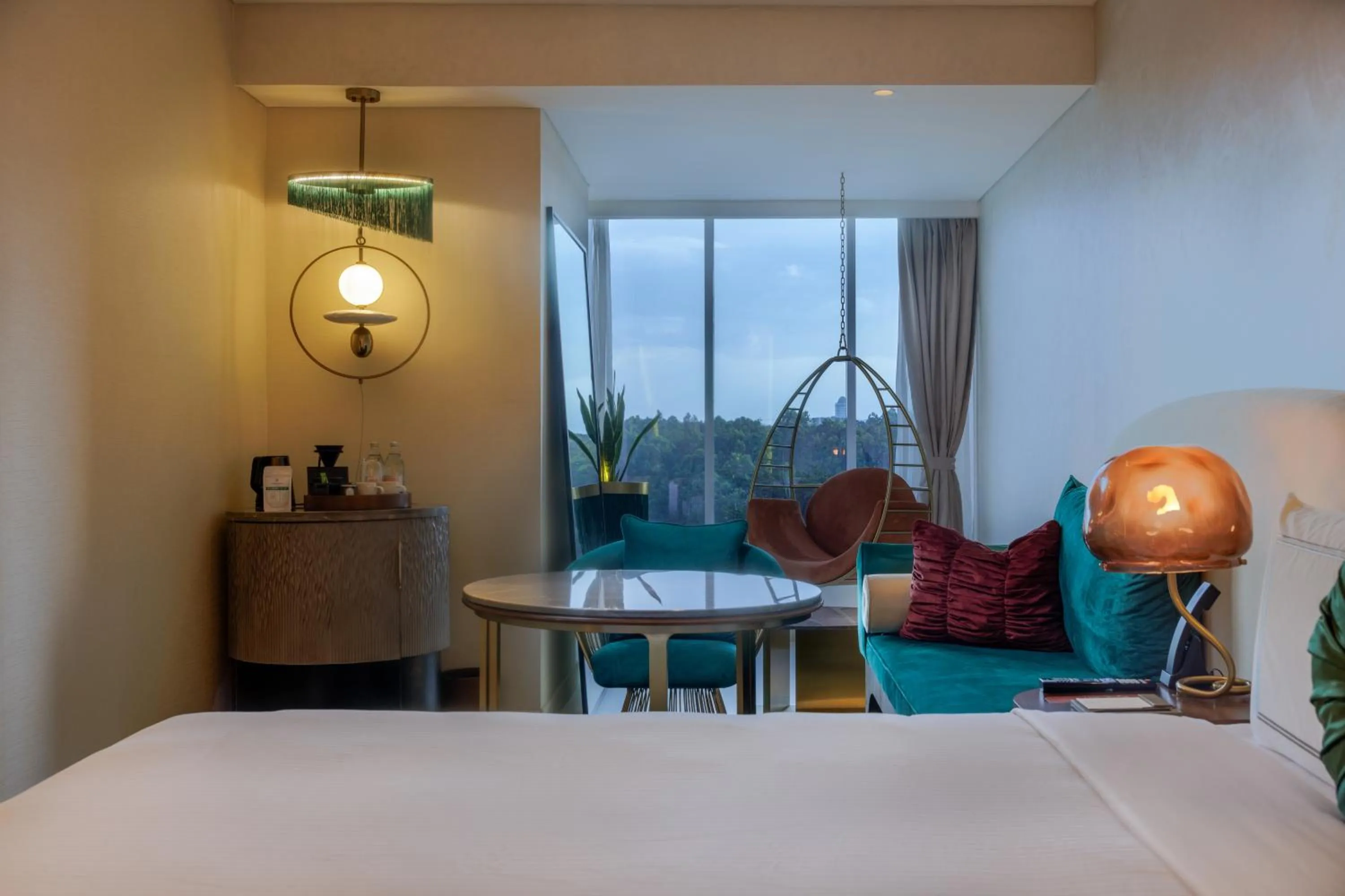 Bedroom, Bed in Gem Forest Hotel Nairobi - MGallery Collection