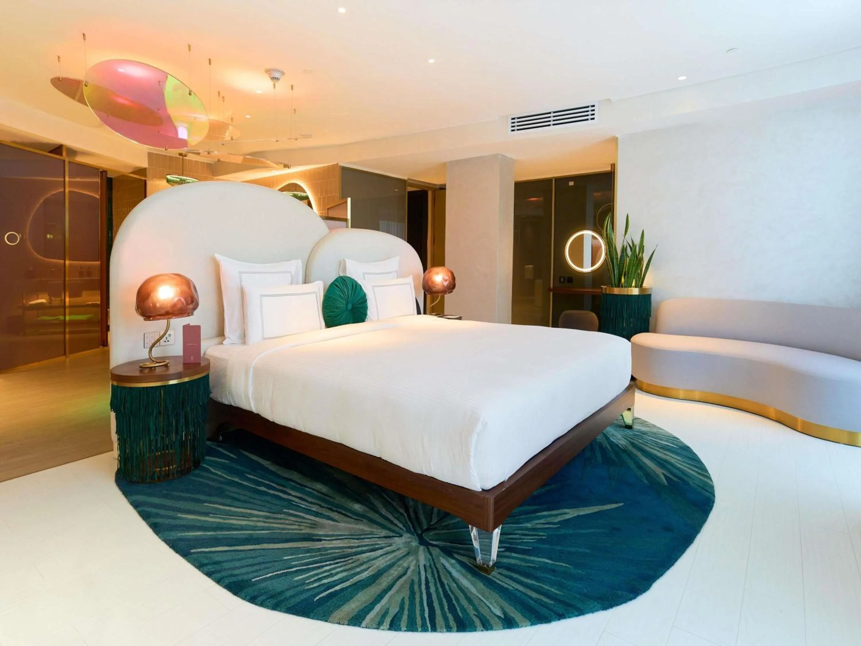 Bedroom, Bed in Gem Forest Hotel Nairobi - MGallery Collection