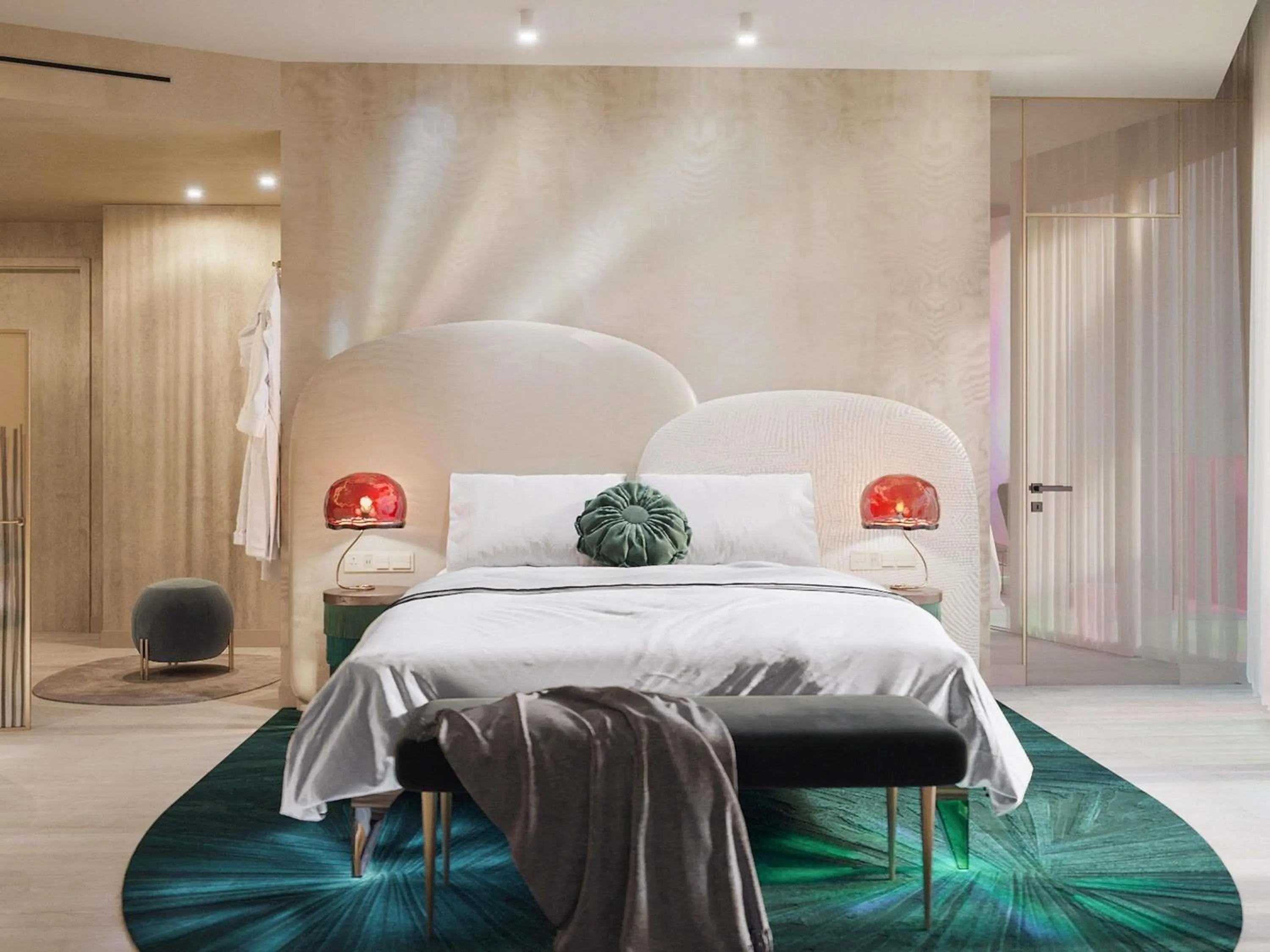 Bedroom, Bed in Gem Forest Hotel Nairobi - MGallery Collection