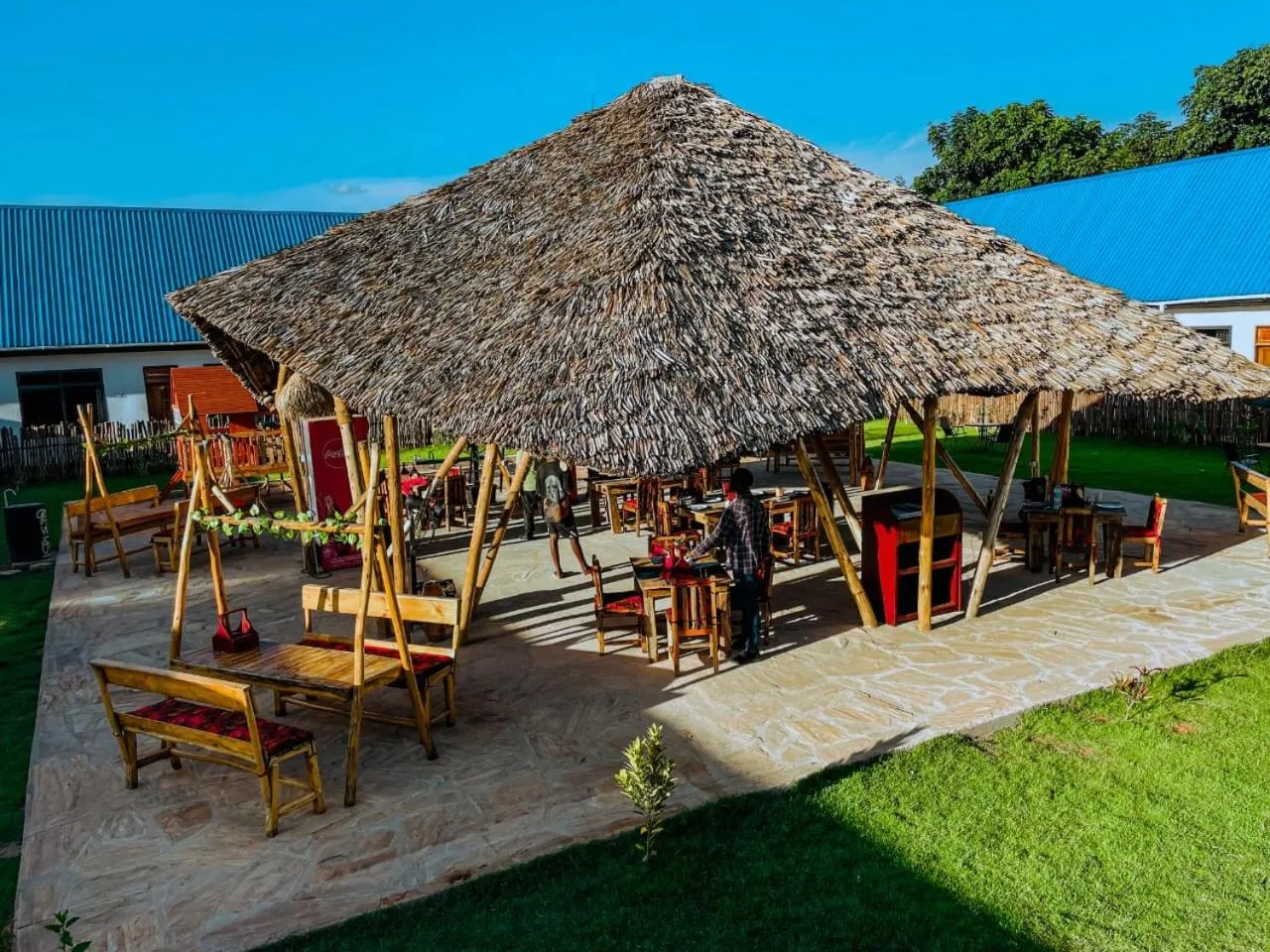 Restaurant/places to eat in Dream Stay Lodge and Restaurant